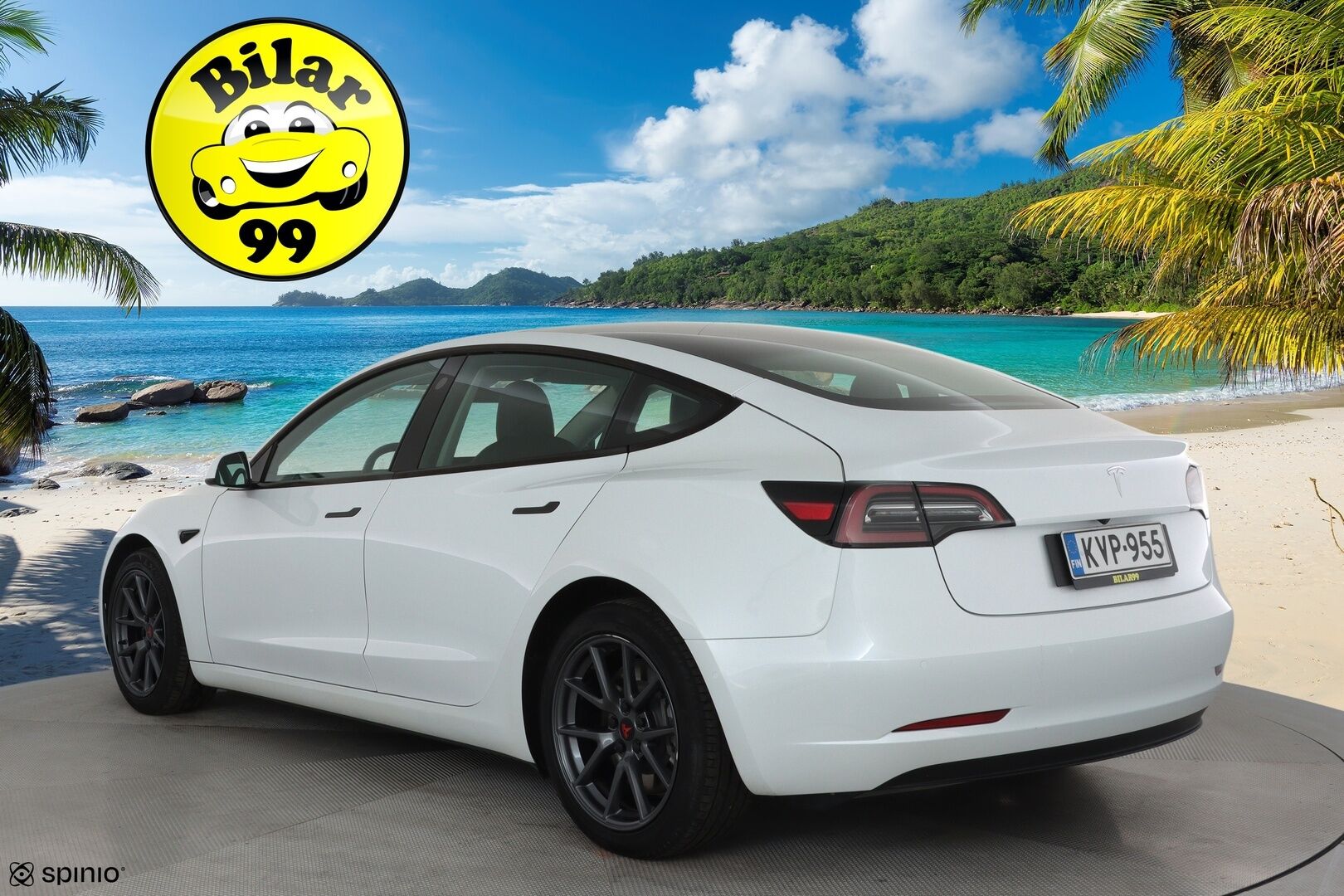 Tesla Model 3 2022 Standard Range Plus **Lasikatto / ILP / ACC / Matrix-LED / P.kamera / Muistipenkki / Navi / Kaistavahti / Keyless** - 2x Latauskaapelit