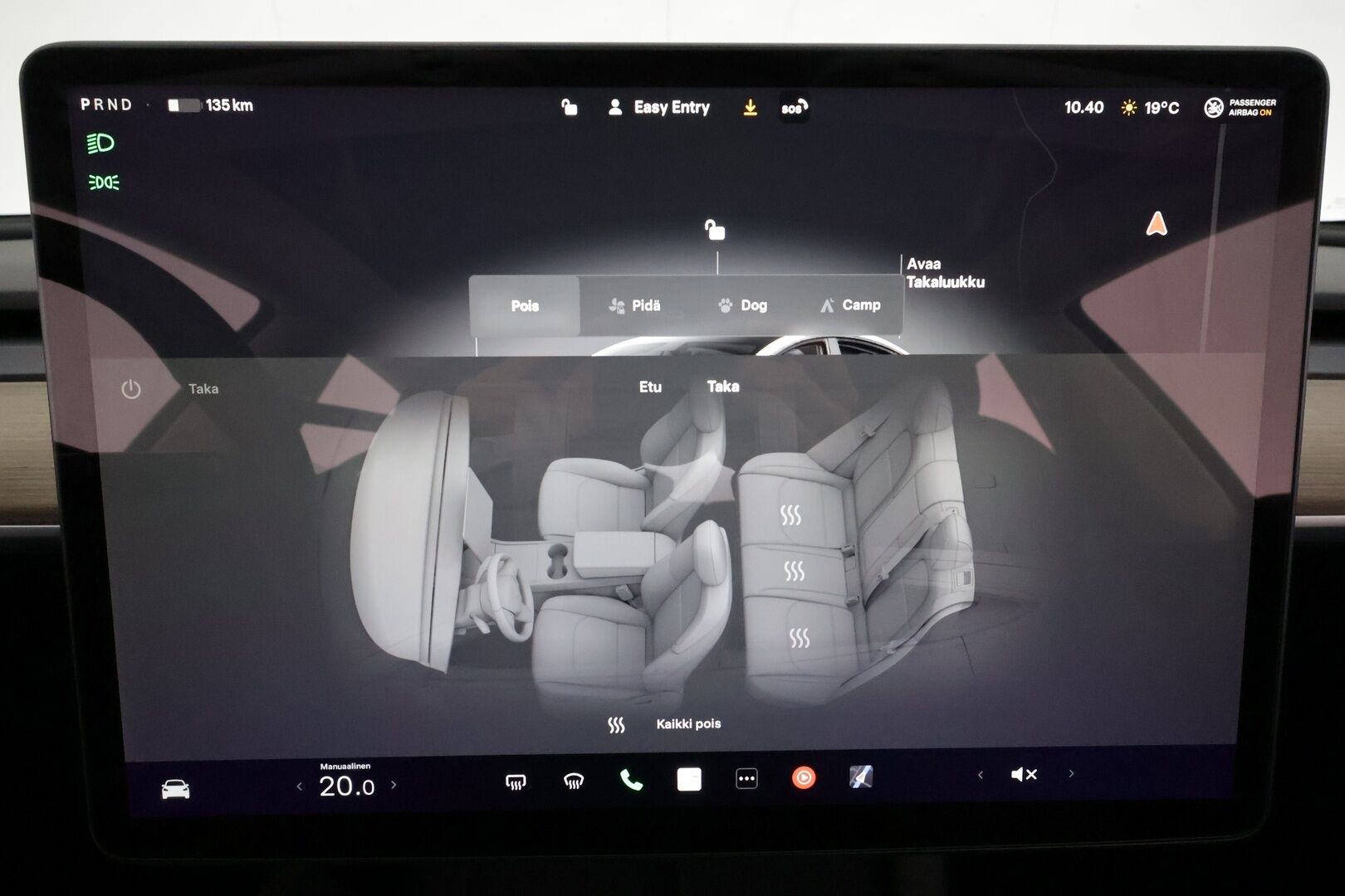 Tesla Model 3 2022 Standard Range Plus **Lasikatto / ILP / ACC / Matrix-LED / P.kamera / Muistipenkki / Navi / Kaistavahti / Keyless** - 2x Latauskaapelit