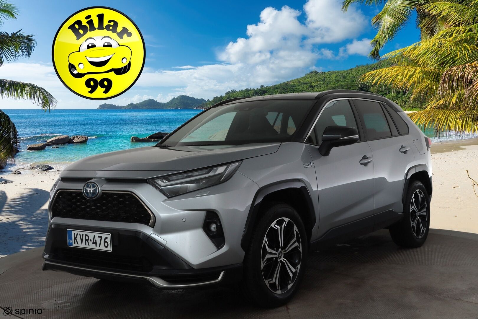 Toyota RAV4 Plug-in 2023 Hybrid 2,5 AWD-i Premium Edition * ACC / HUD / 360° / JBL / Ilmastoidut nahat / Facelift / Muistipenkki / Sähköluukku * - 1.Om Suomi-auto / Kahdet renkaat aluvanteilla / Merkkihuollettu