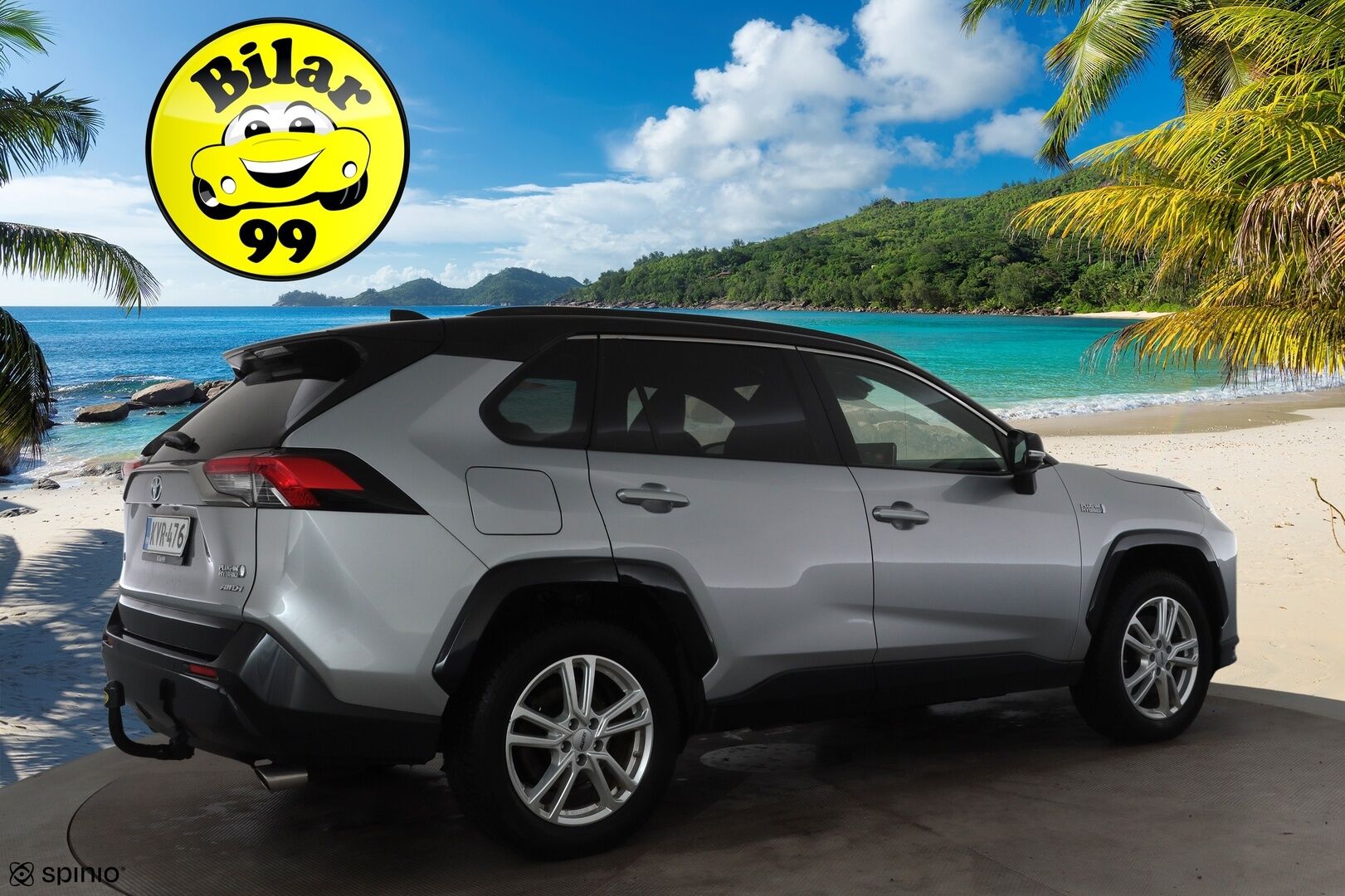 Toyota RAV4 Plug-in 2023 Hybrid 2,5 AWD-i Premium Edition * ACC / HUD / 360° / JBL / Ilmastoidut nahat / Facelift / Muistipenkki / Sähköluukku * - 1.Om Suomi-auto / Kahdet renkaat aluvanteilla / Merkkihuollettu