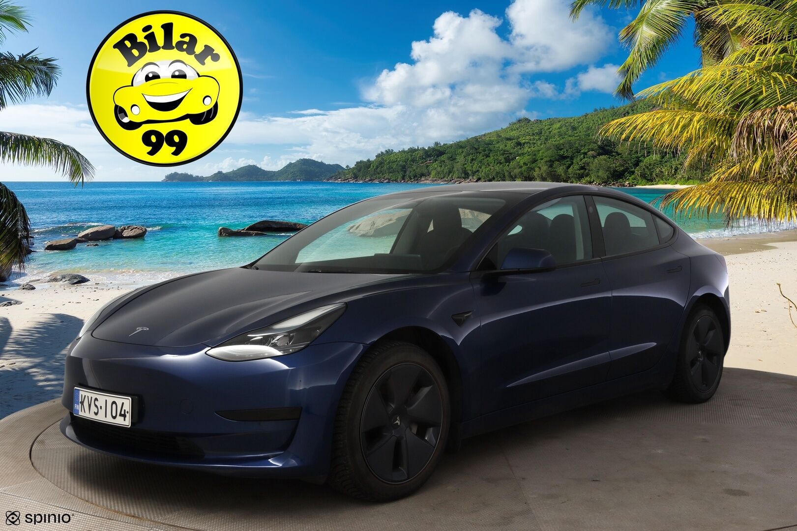 Tesla Model 3 2022 Standard Range Plus * AMD Ryzen / Lämpöpumppu / Autopilotti / Lasikatto * - * Tehdastakuu voimassa 12/2026 / 80tkm *
