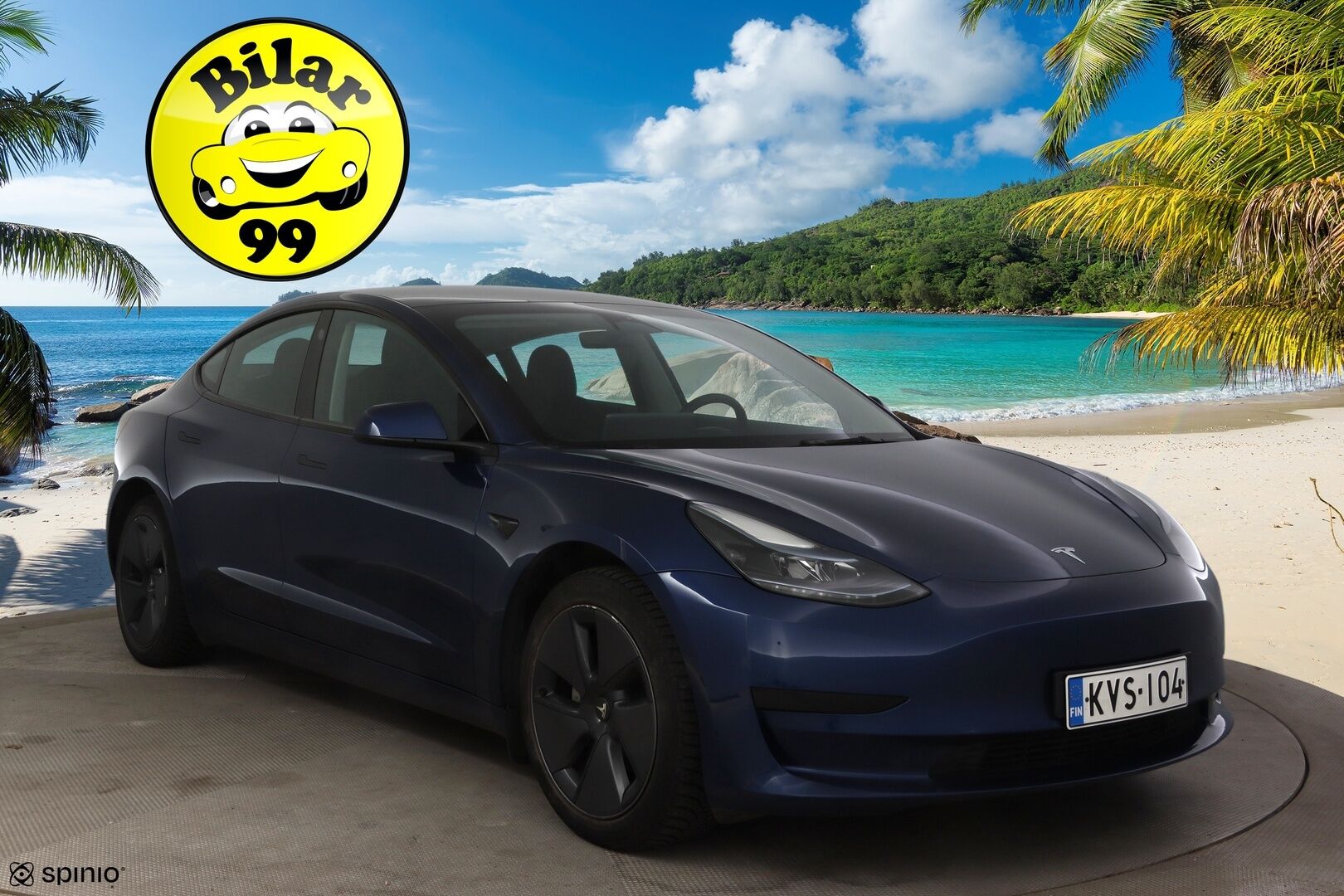 Tesla Model 3 2022 Standard Range Plus * AMD Ryzen / Lämpöpumppu / Autopilotti / Lasikatto * - * Tehdastakuu voimassa 12/2026 / 80tkm *