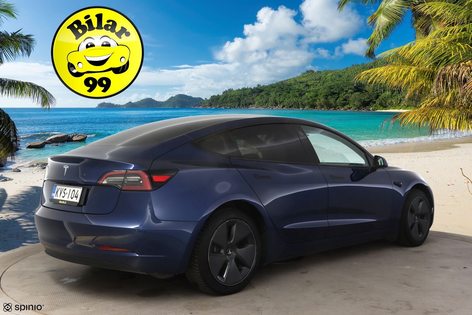 Tesla Model 3 2023 Standard Range Plus * AMD Ryzen / Lämpöpumppu / Autopilotti / Lasikatto * - * Tehdastakuu voimassa 12/2026 / 80tkm *