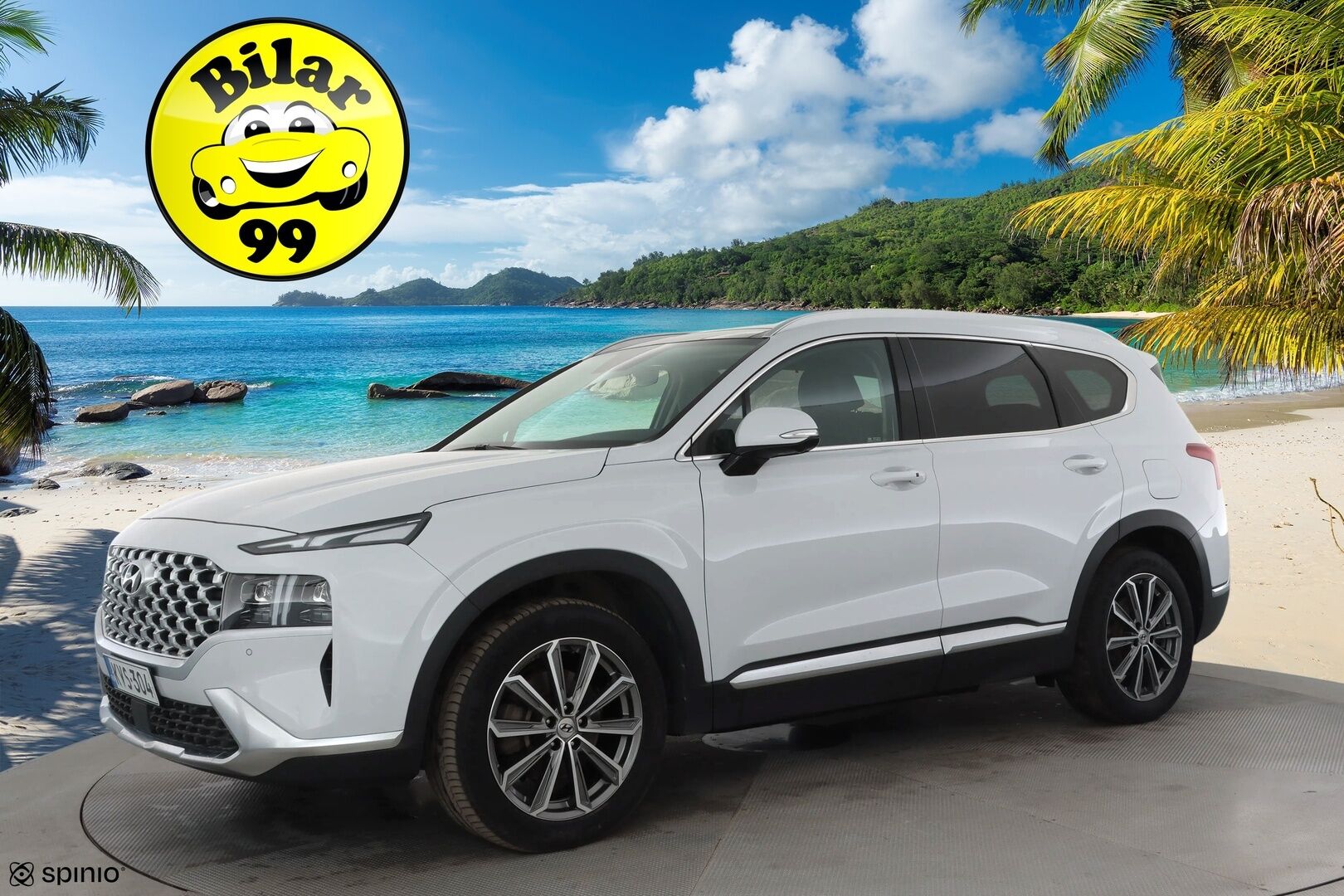 Hyundai Santa Fe 2022 1.6 T-GDI 265 hv Plug in 4WD 6AT Premium Business 7P * ACC / LED / 360 / Ilmastoitu Muistipenkki / Krell / Panorama * - Akku kuntotarkastettu / Koukku / HUD / 2x Latauskaapelit / Kahdet renkaat aluvanteilla