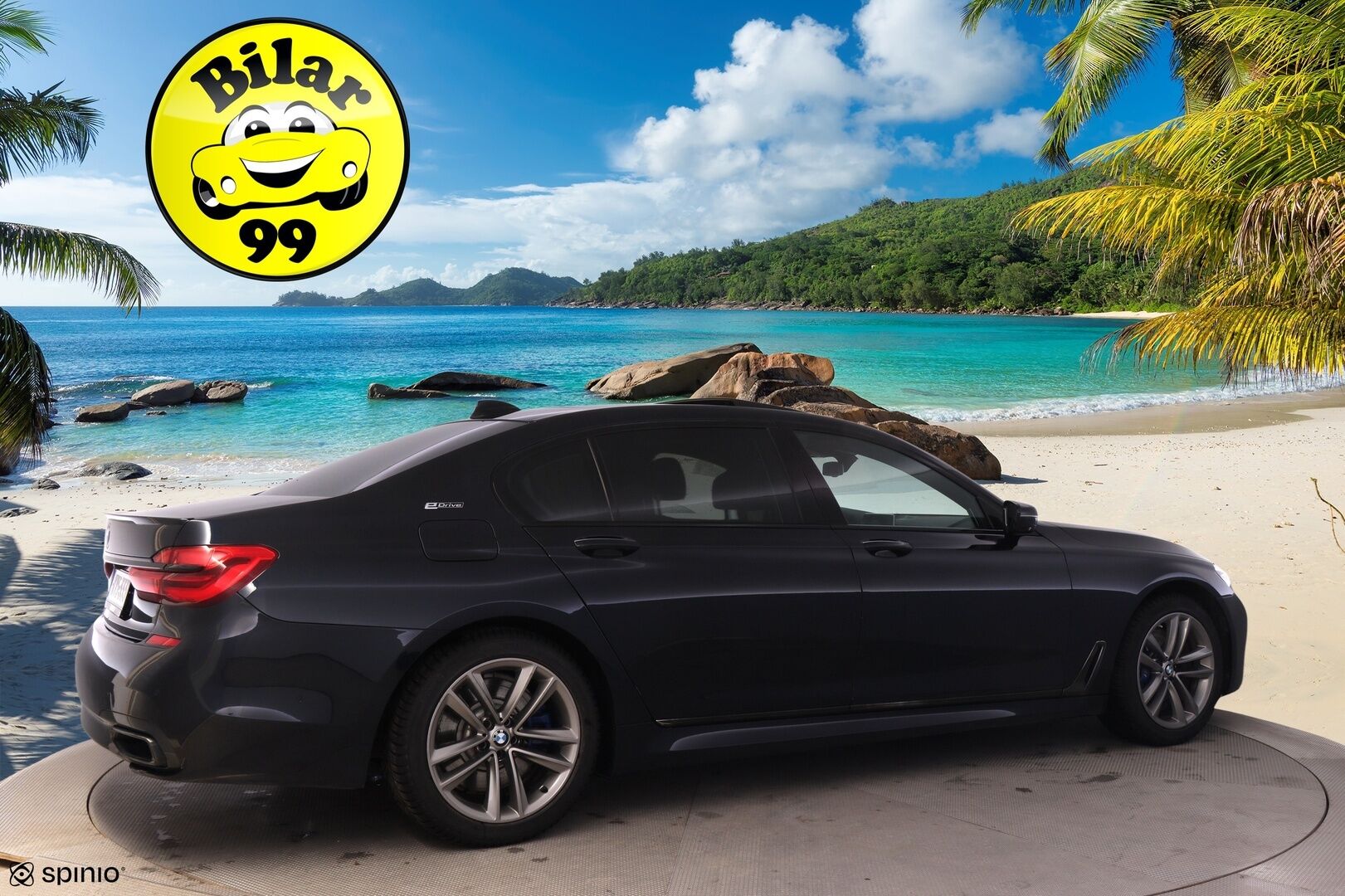 BMW 740 2017 G12 Sedan 740Le A xDrive Business Exclusive M Sport  *ACC / B&W / Laser Light / HUD / Panorama / 360 / Hieronta* - Carbon Core Korisarja / Ambient Air / Comfort nahat ilmastoinnilla, muistilla sekä hieronnalla / Keyless GO / Sähköluukku / Näytöt takana / Soft close - HULLUT AVAJAISHULINAT KORKOTARJOUS 3,29 %