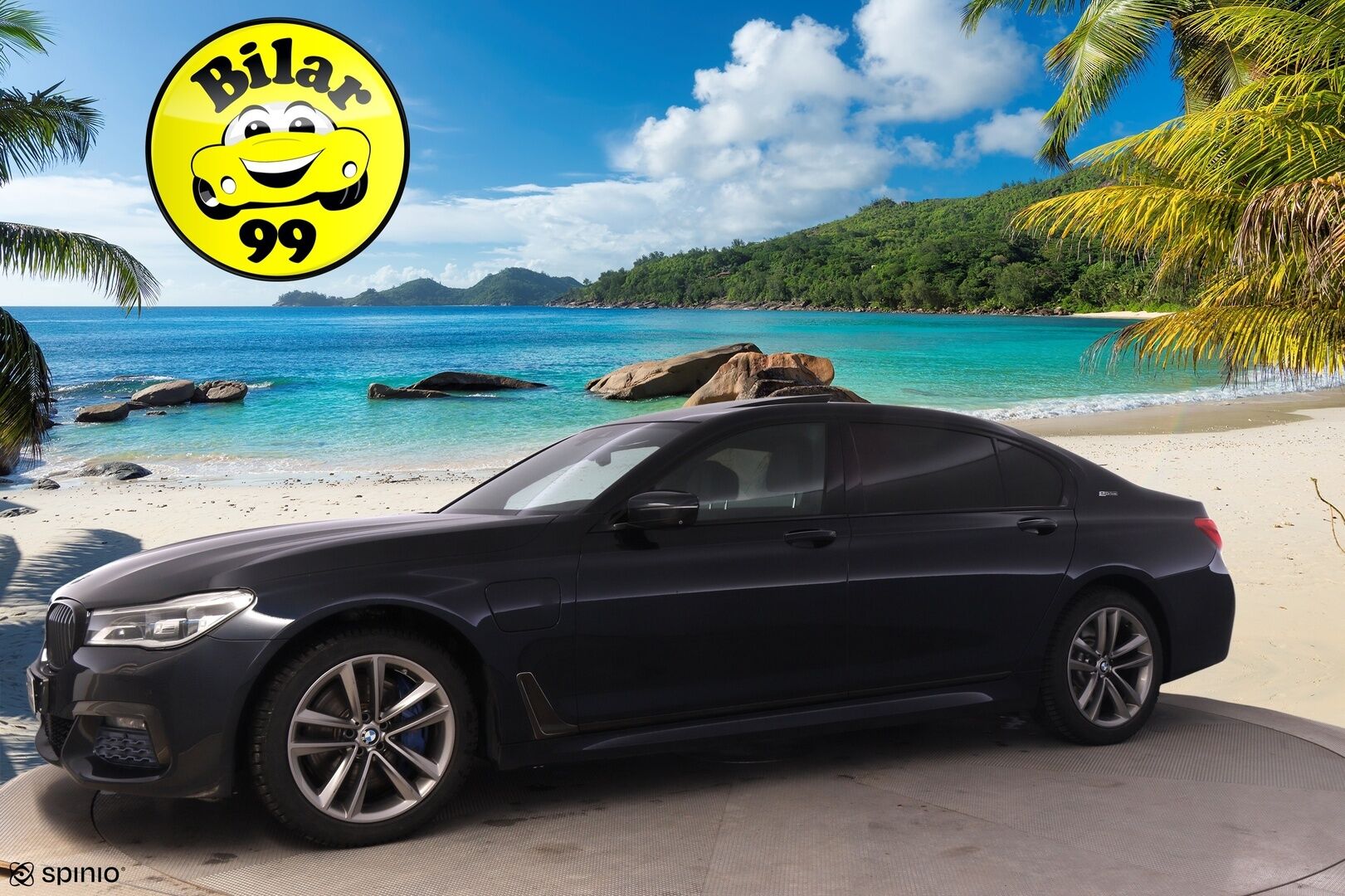 BMW 740 2017 G12 Sedan 740Le A xDrive Business Exclusive M Sport  *ACC / B&W / Laser Light / HUD / Panorama / 360 / Hieronta* - Carbon Core Korisarja / Ambient Air / Comfort nahat ilmastoinnilla, muistilla sekä hieronnalla / Keyless GO / Sähköluukku / Näytöt takana / Soft close - HULLUT AVAJAISHULINAT KORKOTARJOUS 3,29 %