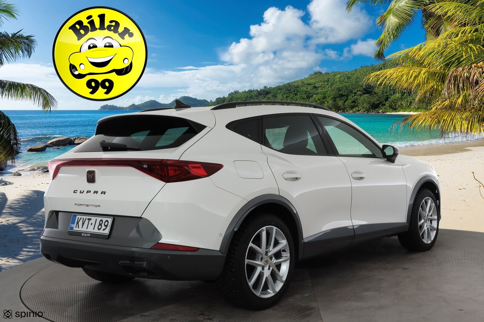 Cupra Formentor 2022 1.4 PHEV 150 kW e-HYBRID DSG * ACC / LED / P.tutkat / Kaistavahti / Digimittaristo / Keyless * - Akkutestattu, siistikuntoinen ja hyvin huollettu Cupra kaksilla renkailla ja Cupran 18'' alumiinivanteilla!