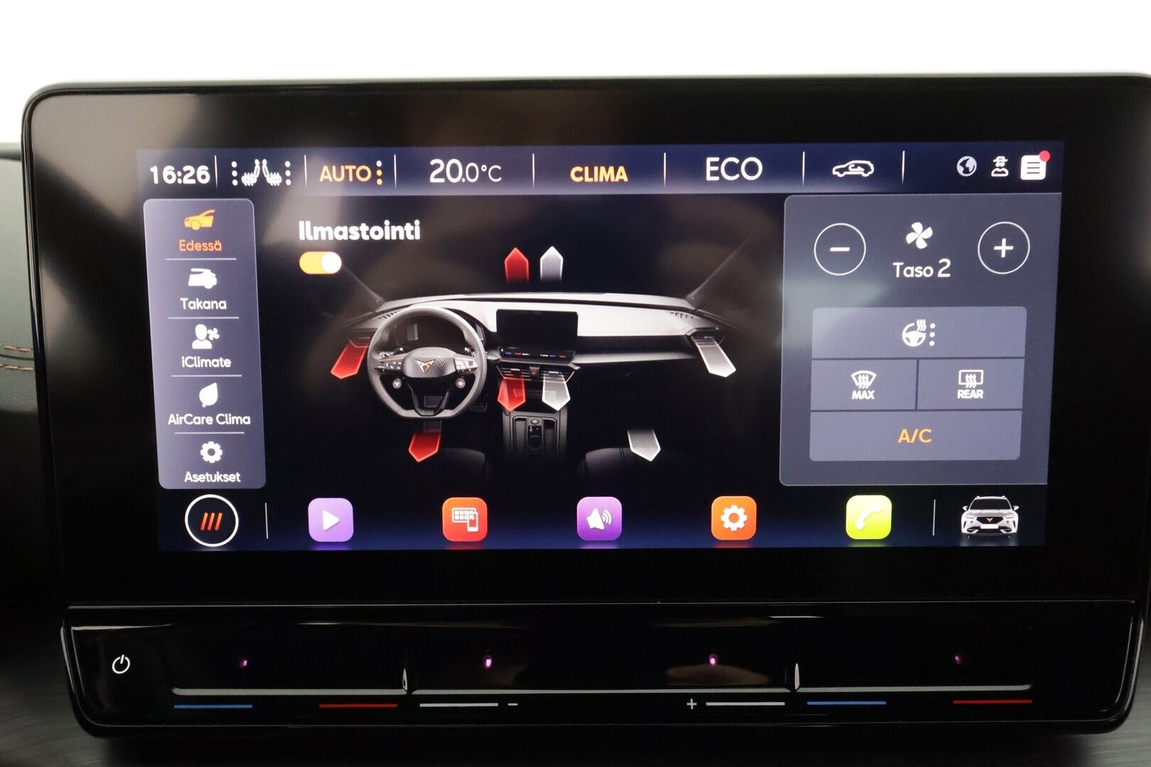 Cupra Formentor 2022 1.4 PHEV 150 kW e-HYBRID DSG * ACC / LED / P.tutkat / Kaistavahti / Digimittaristo / Keyless * - Akkutestattu, siistikuntoinen ja hyvin huollettu Cupra kaksilla renkailla ja Cupran 18'' alumiinivanteilla!