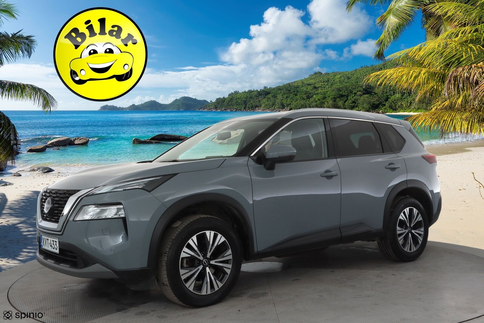 Nissan X-Trail 2024 MHEV 2WD N-CONNECTA 7ST * ACC / LED / 360 / Kaistavahti / Navi / Katveavustin / Keyless * - 1-om Suomi-auto / 7-paikkainen / Kahdet renkaat aluvanteilla / Merkkihuollot