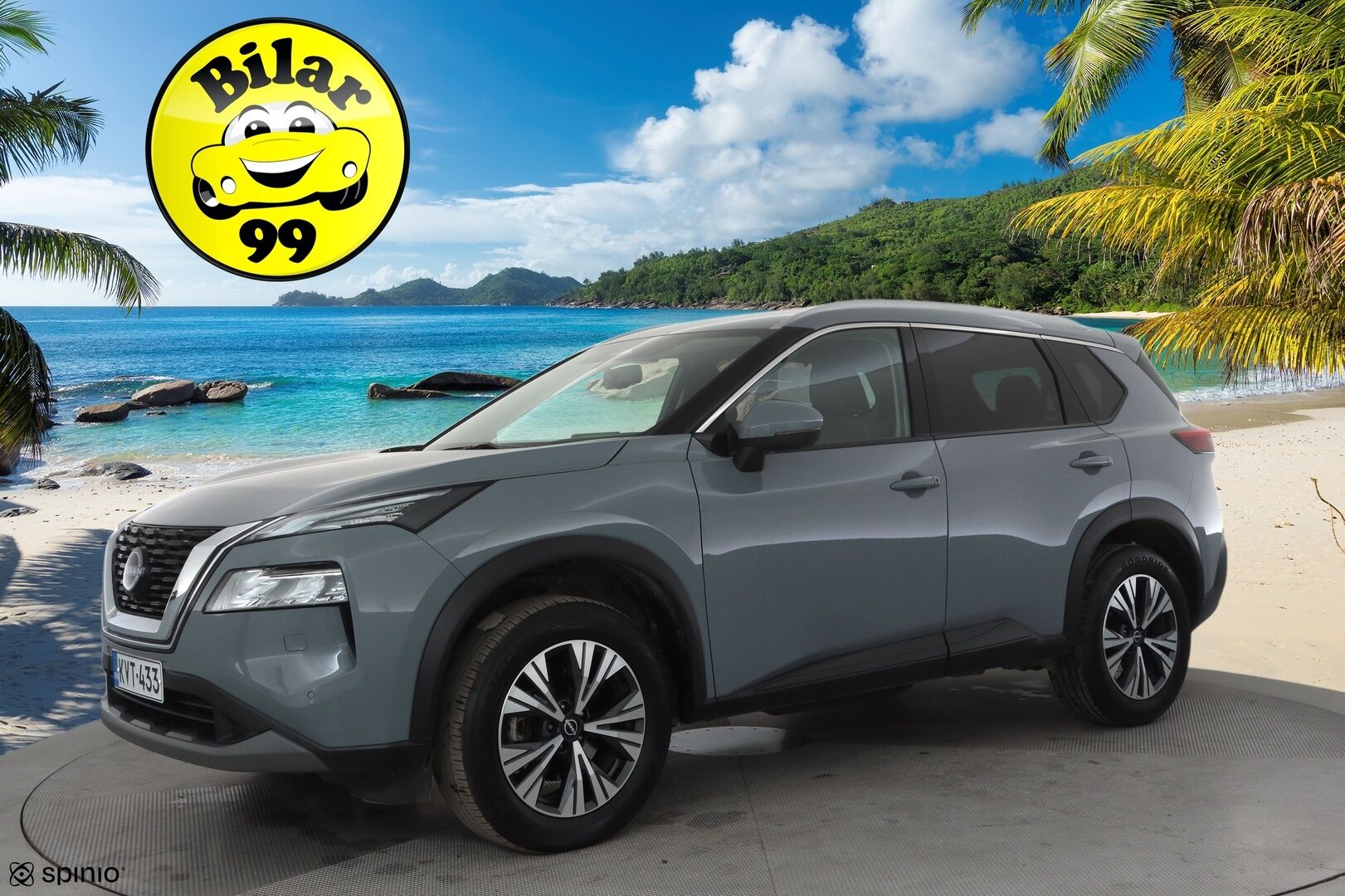 Nissan X-Trail 2024 MHEV 2WD N-CONNECTA 7ST * ACC / LED / 360 / Kaistavahti / Navi / Katveavustin / Keyless * - 1-om Suomi-auto / Kahdet renkaat aluvanteilla / Merkkihuollot