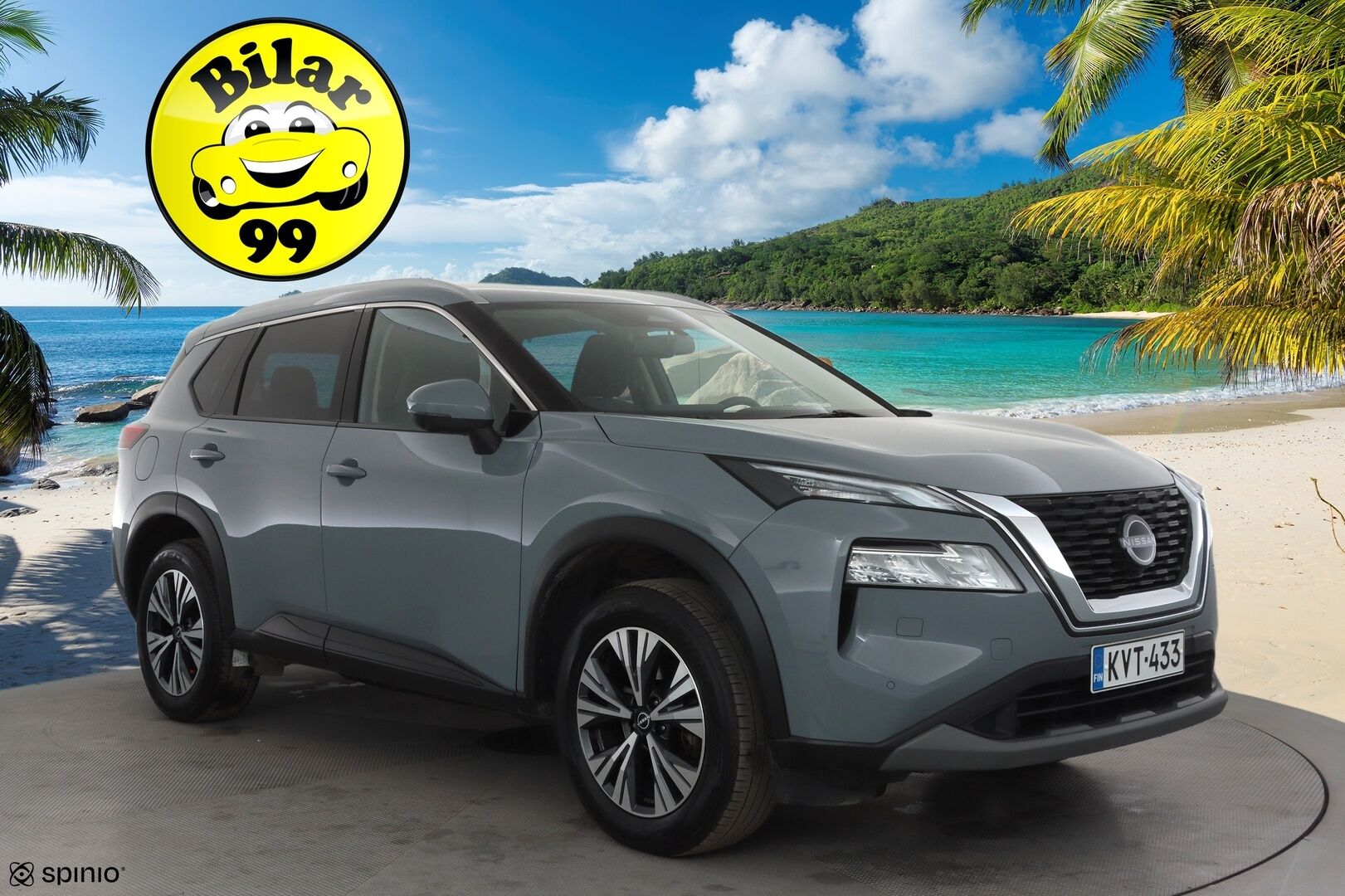 Nissan X-Trail 2024 MHEV 2WD N-CONNECTA 7ST * ACC / LED / 360 / Kaistavahti / Navi / Katveavustin / Keyless * - 1-om Suomi-auto / Kahdet renkaat aluvanteilla / Merkkihuollot
