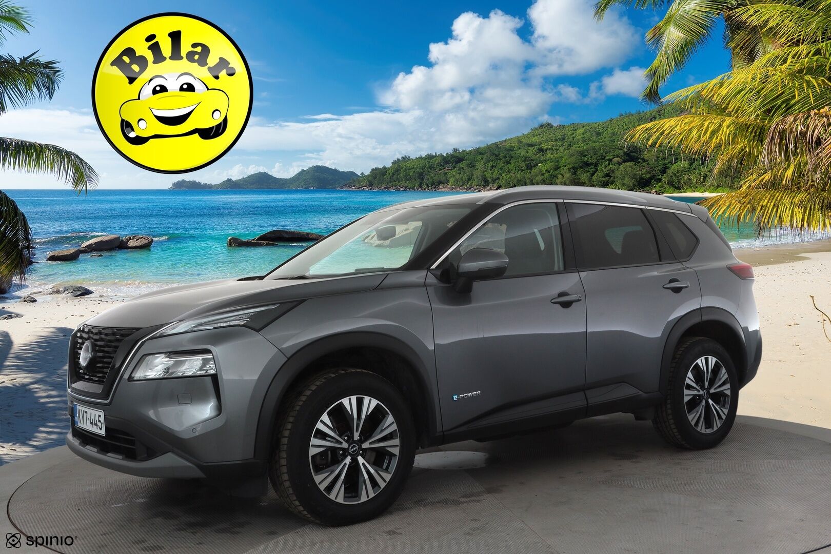 Nissan X-Trail 2024 E-POWER 2WD N-CONNECTA 5S * ACC / 360° / Kaistavahti / Digimittari / LED / Navi / Ratinlämmitin / Keyless * - 1.Om Suomi-auto / Kahdet renkaat aluvanteilla / Merkkihuollettu