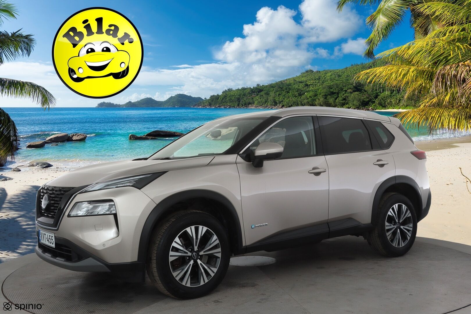 Nissan X-Trail 2024 E-POWER 2WD N-CONNECTA 5S - | 1.Om Suomi-auto | Kahdet renkaat aluvanteilla | Merkkihuollettu |  ACC | 360° | Kaistavahti | Digimittari | LED | Navi | Ratinlämmitin | Keyless |