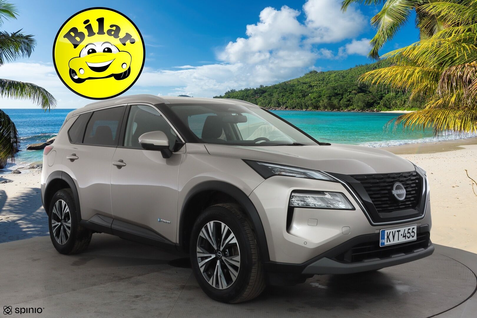 Nissan X-Trail 2024 E-POWER 2WD N-CONNECTA 5S - | 1.Om Suomi-auto | Kahdet renkaat aluvanteilla | Merkkihuollettu |  ACC | 360° | Kaistavahti | Digimittari | LED | Navi | Ratinlämmitin | Keyless |