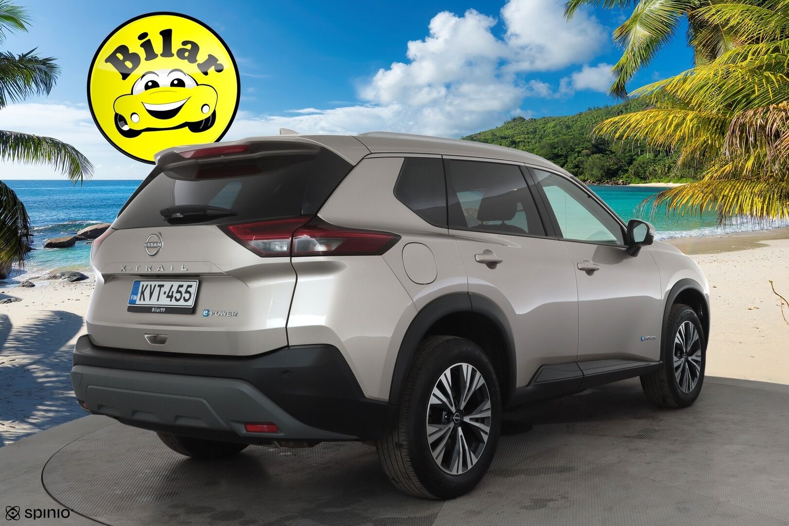 Nissan X-Trail 2024 E-POWER 2WD N-CONNECTA 5S - | 1.Om Suomi-auto | Kahdet renkaat aluvanteilla | Merkkihuollettu |  ACC | 360° | Kaistavahti | Digimittari | LED | Navi | Ratinlämmitin | Keyless |