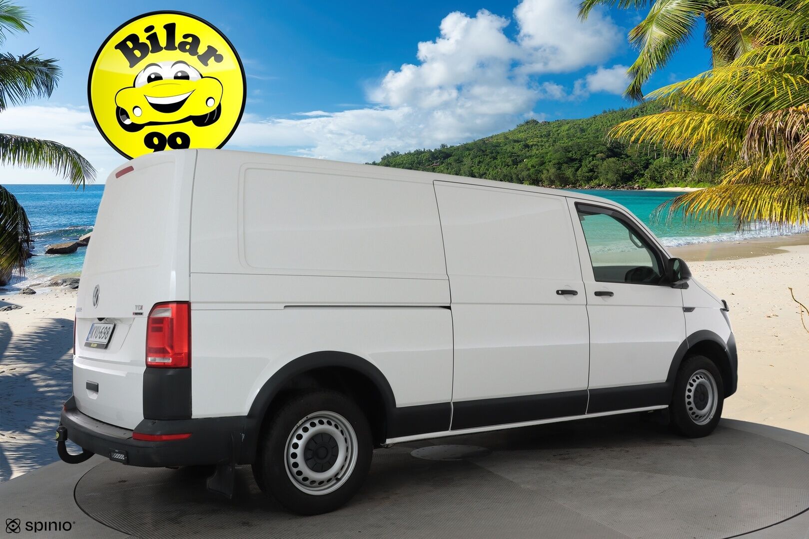 Volkswagen Transporter 2018 Pitkä 2,0 TDI 110 kW 4Motion **Vakkari / Webasto / LED / Apple&Android / P.kamera / Koukku** - Läpi juostava / Keularauta / LED Päiväajovalot /