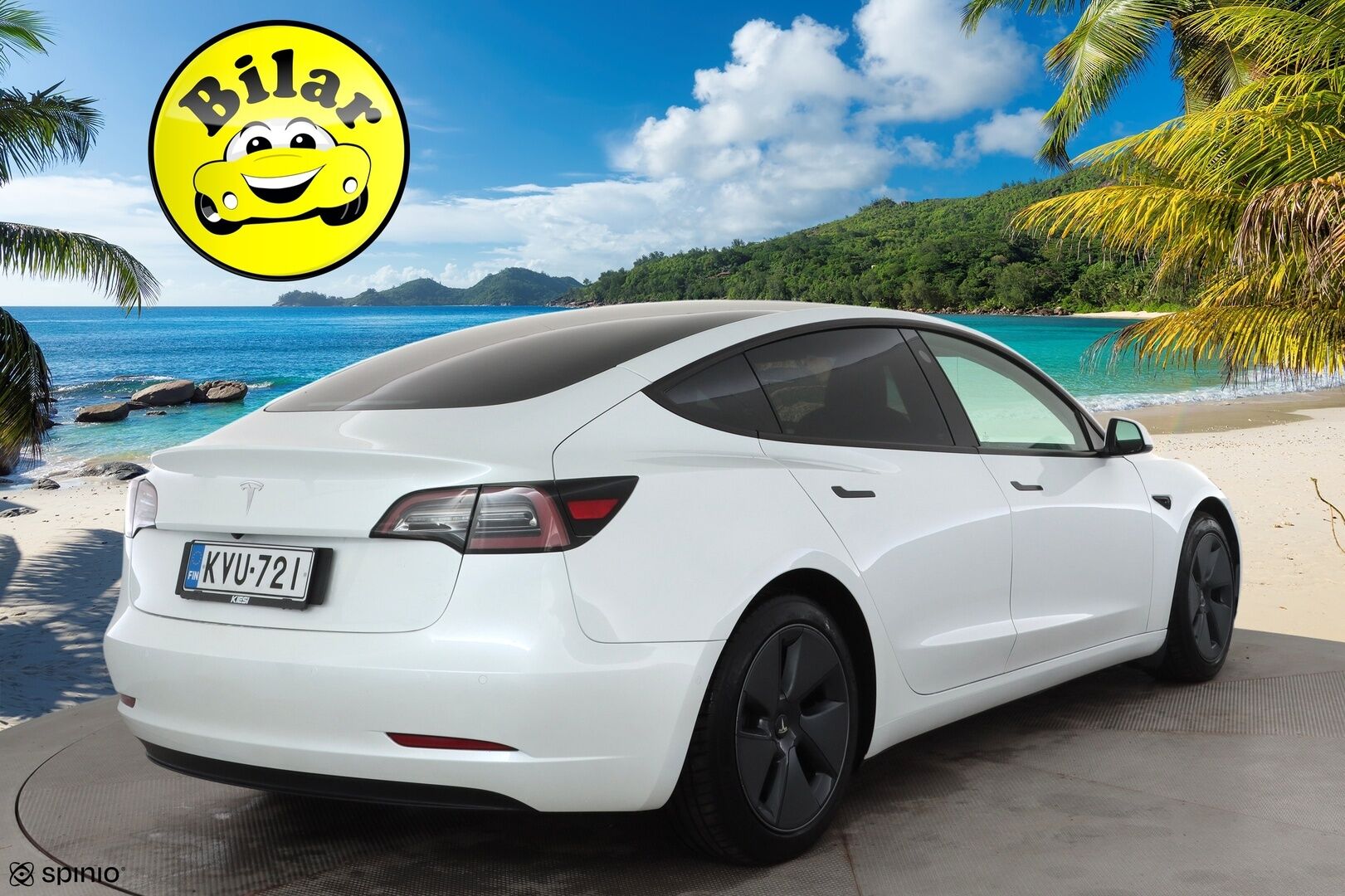 Tesla Model 3 2021 Standard Range Plus - | Akku juuri vaihdettu! | ILP | ACC | Lasikatto | Matrix-LED | P.Kamera | Muistipenkki | Premium Speakers | Navi | Kaistavahti | Keyless | 