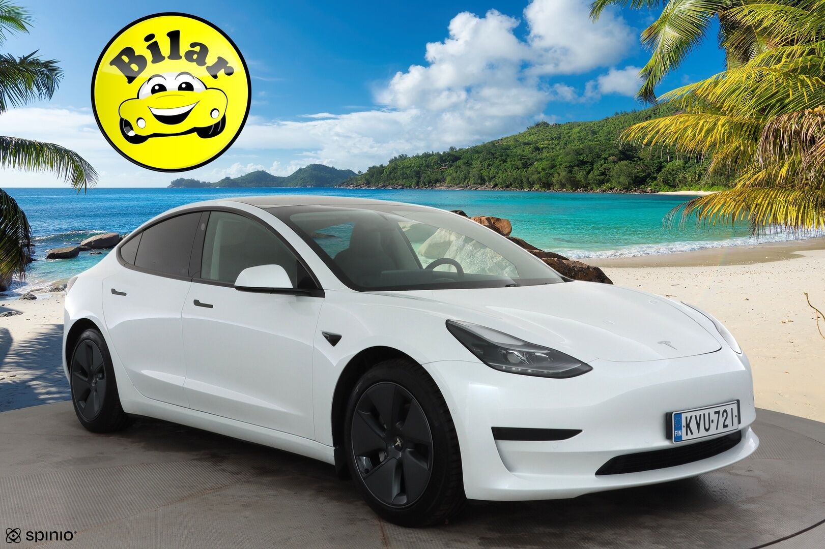 Tesla Model 3 2021 Standard Range Plus - | Akku juuri vaihdettu! | ILP | ACC | Lasikatto | Matrix-LED | P.Kamera | Muistipenkki | Premium Speakers | Navi | Kaistavahti | Keyless | 