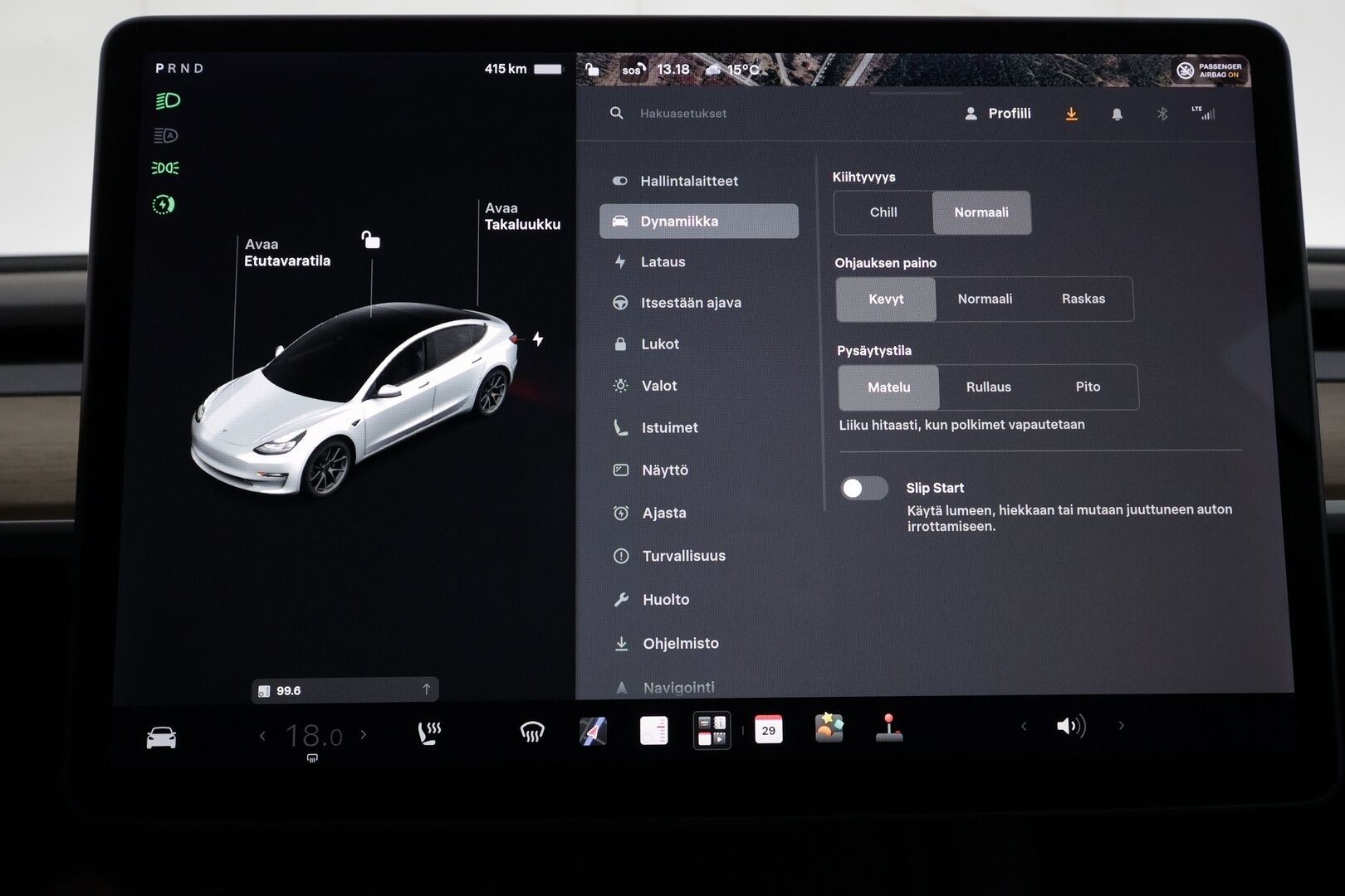 Tesla Model 3 2021 Standard Range Plus - | Akku juuri vaihdettu! | ILP | ACC | Lasikatto | Matrix-LED | P.Kamera | Muistipenkki | Premium Speakers | Navi | Kaistavahti | Keyless | 
