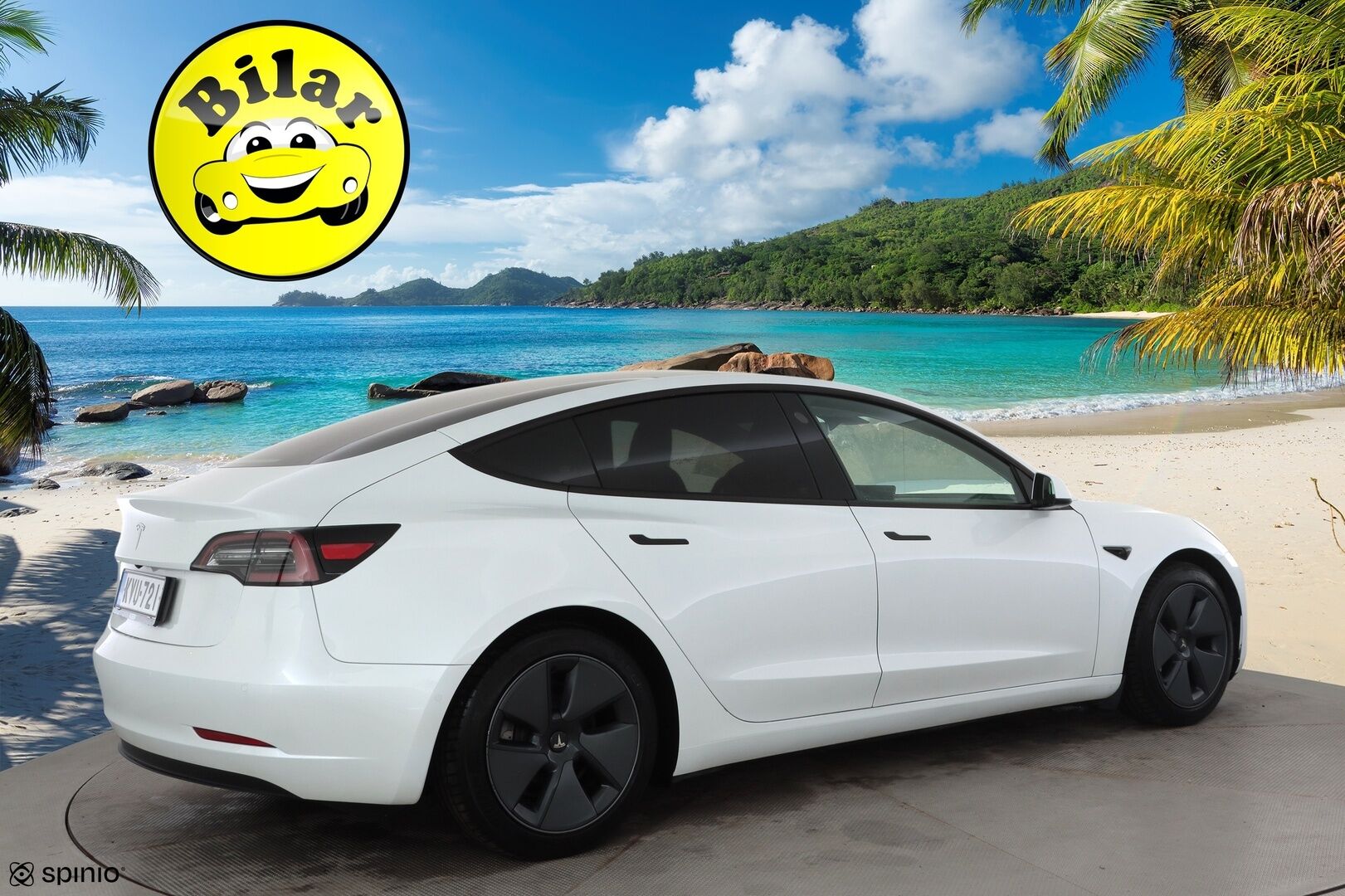 Tesla Model 3 2021 Standard Range Plus - | Akku juuri vaihdettu! | ILP | ACC | Lasikatto | Matrix-LED | P.Kamera | Muistipenkki | Premium Speakers | Navi | Kaistavahti | Keyless | 