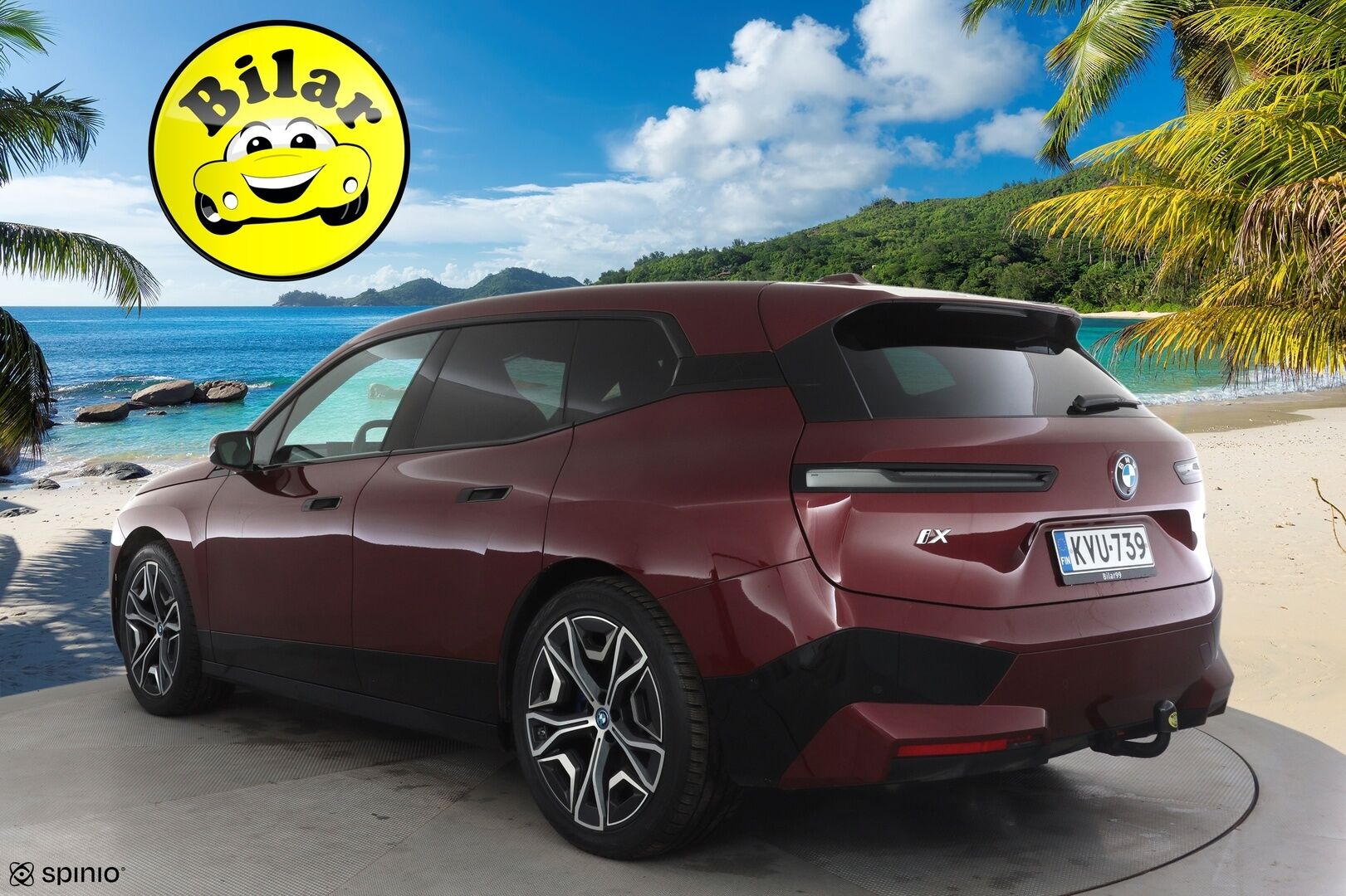 BMW iX 2023 xDrive40 Sports Package - | ACC | Laser | 360° | H&K | HUD | Koukku | ILP | Sähkönahat | Ambient | 2x renkaat aluin |