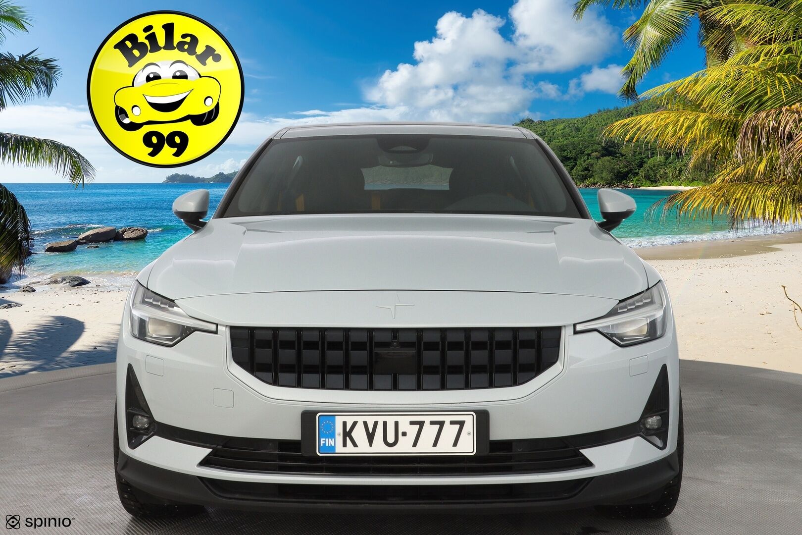 POLESTAR 2 2021 Long Range Dual Motor Performance *Pilot&Plus / Adapt.Vakkari / Harman&Kardon / Lasikatto / Muistipenkki / Koukku / 360° Kamera / Pixel-LED* - Kahdet renkaat alumiinivantein / Merkkihuollettu / 2x laturit