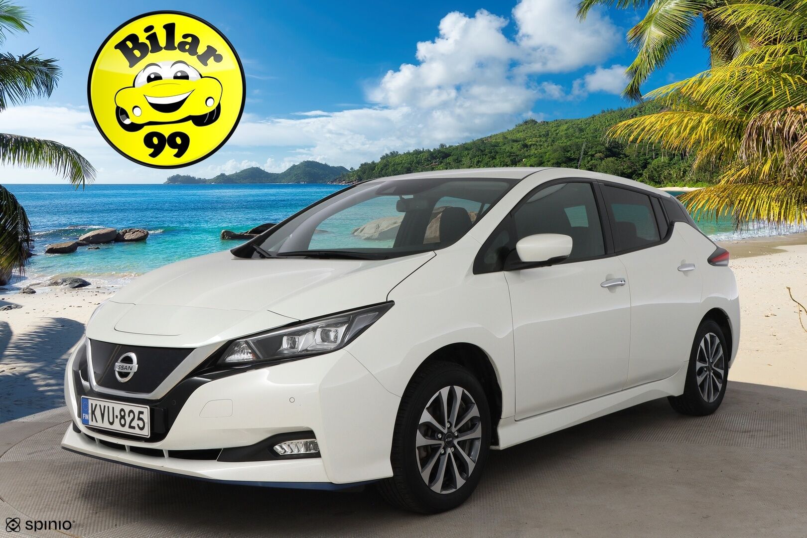Nissan Leaf 2021 e+ N-Connecta 62 kWh - Lämpöpumppu / Adapt.Vakkari / BLIS / 360-Kamera / Adapt.LED / Ratinlämmitys / Juuri tullut Tampereelle!