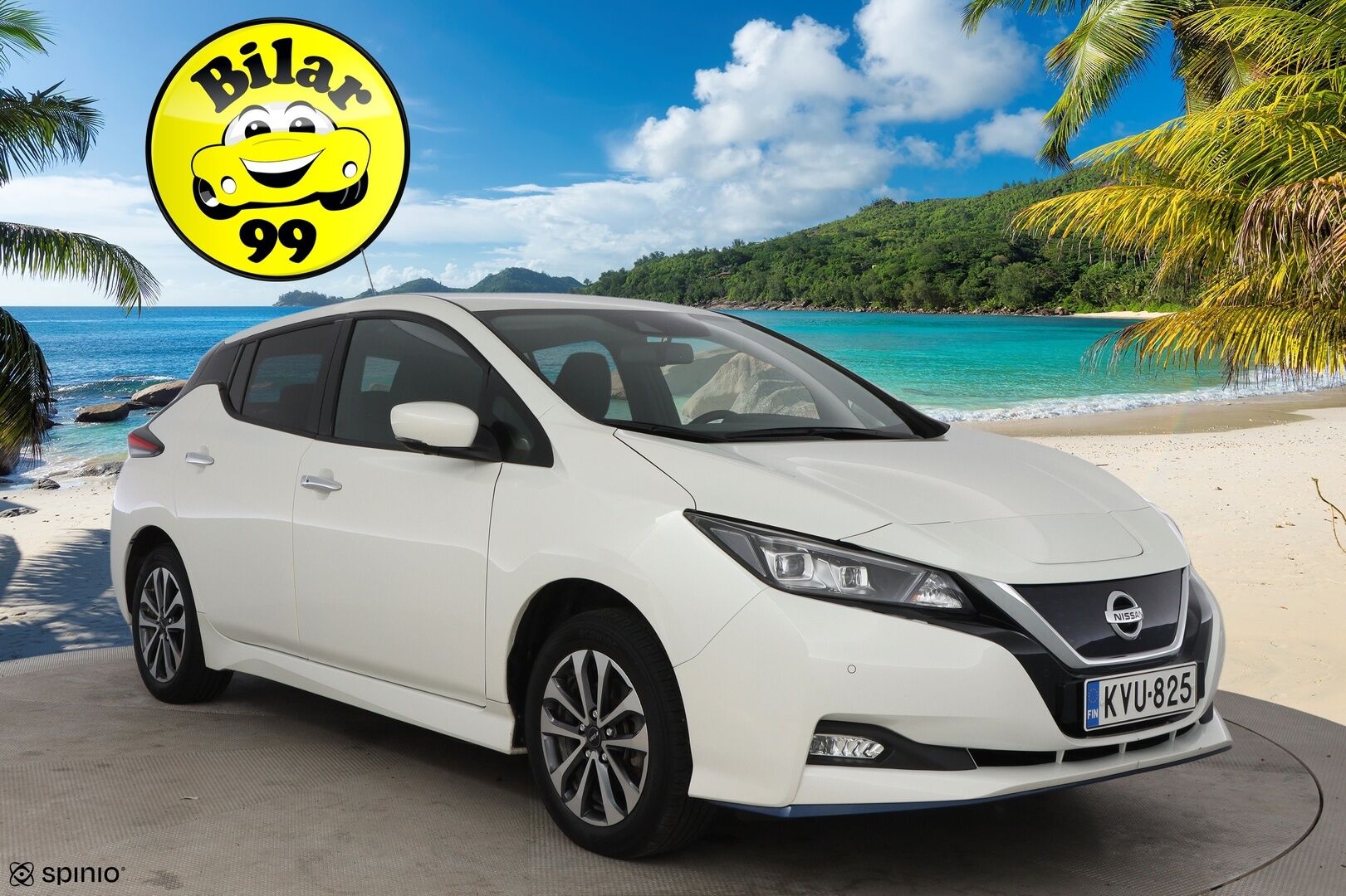 Nissan Leaf 2021 e+ N-Connecta 62 kWh - Lämpöpumppu / Adapt.Vakkari / BLIS / 360-Kamera / Adapt.LED / Ratinlämmitys / Juuri tullut Tampereelle!