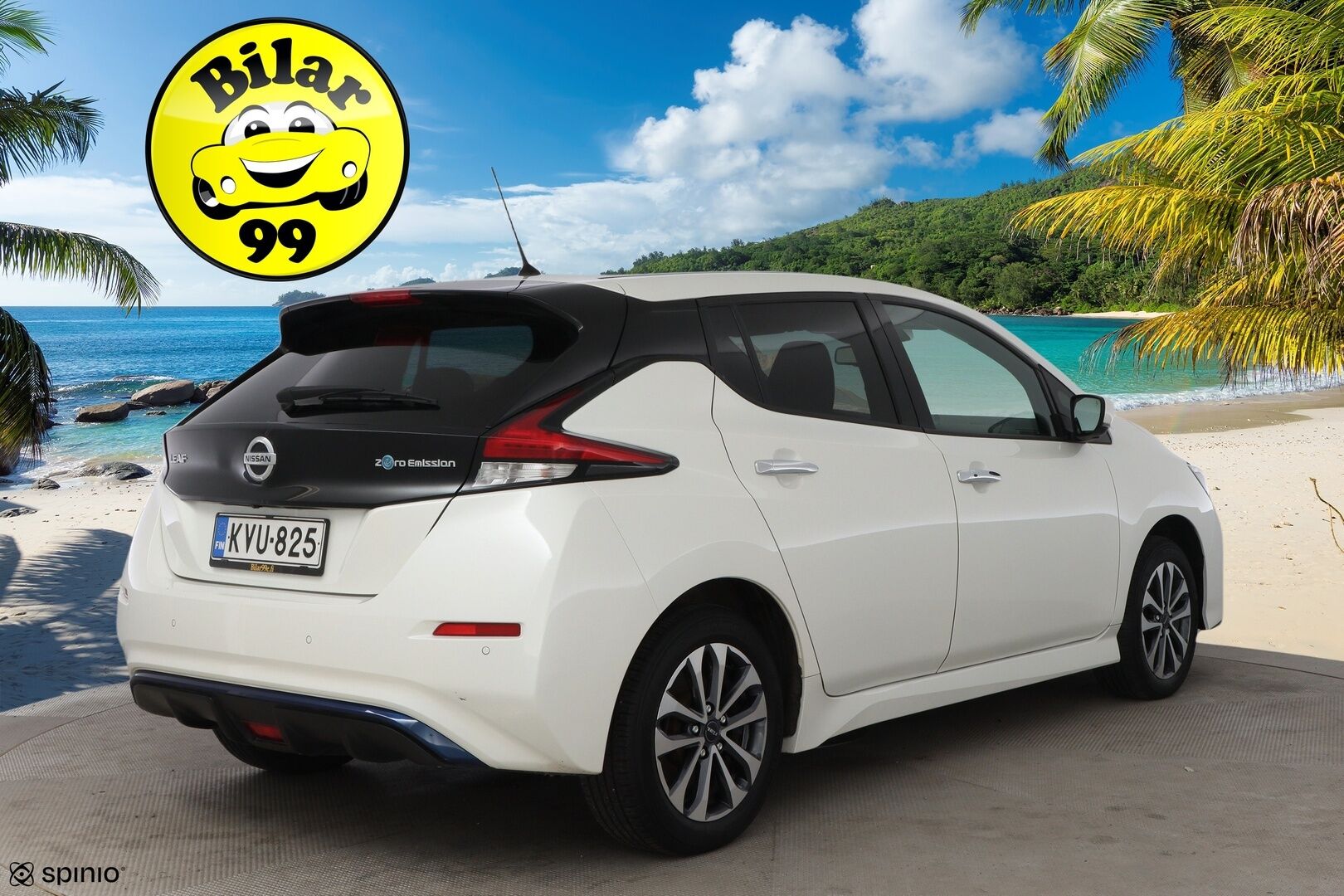 Nissan Leaf 2021 e+ N-Connecta 62 kWh - Lämpöpumppu / Adapt.Vakkari / BLIS / 360-Kamera / Adapt.LED / Ratinlämmitys / Juuri tullut Tampereelle!