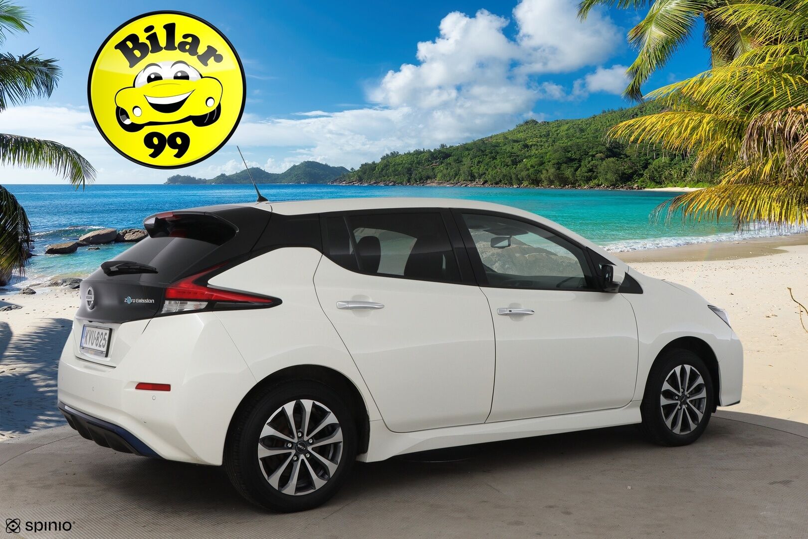 Nissan Leaf 2021 e+ N-Connecta 62 kWh - Lämpöpumppu / Adapt.Vakkari / BLIS / 360-Kamera / Adapt.LED / Ratinlämmitys / Juuri tullut Tampereelle!