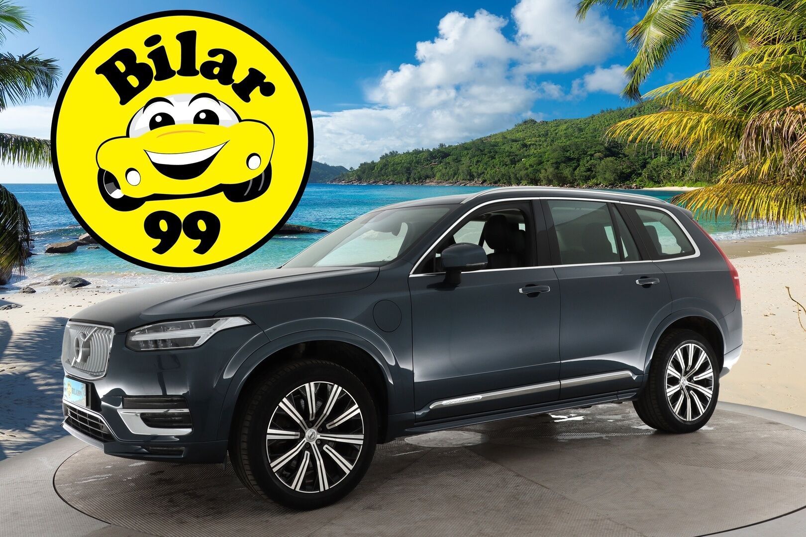 Volvo XC90 2020 T8 Inscription / Adapt.Vakkari / P-kamera / Webasto / Muistipenkit hieronnalla ja tuuletuksella / 7P / Koukku / Mustat nahat / DIgimittaristo / - *Juuri saapunut / 2x renkaat & alumiinivanteet / Merkkihuollettu*