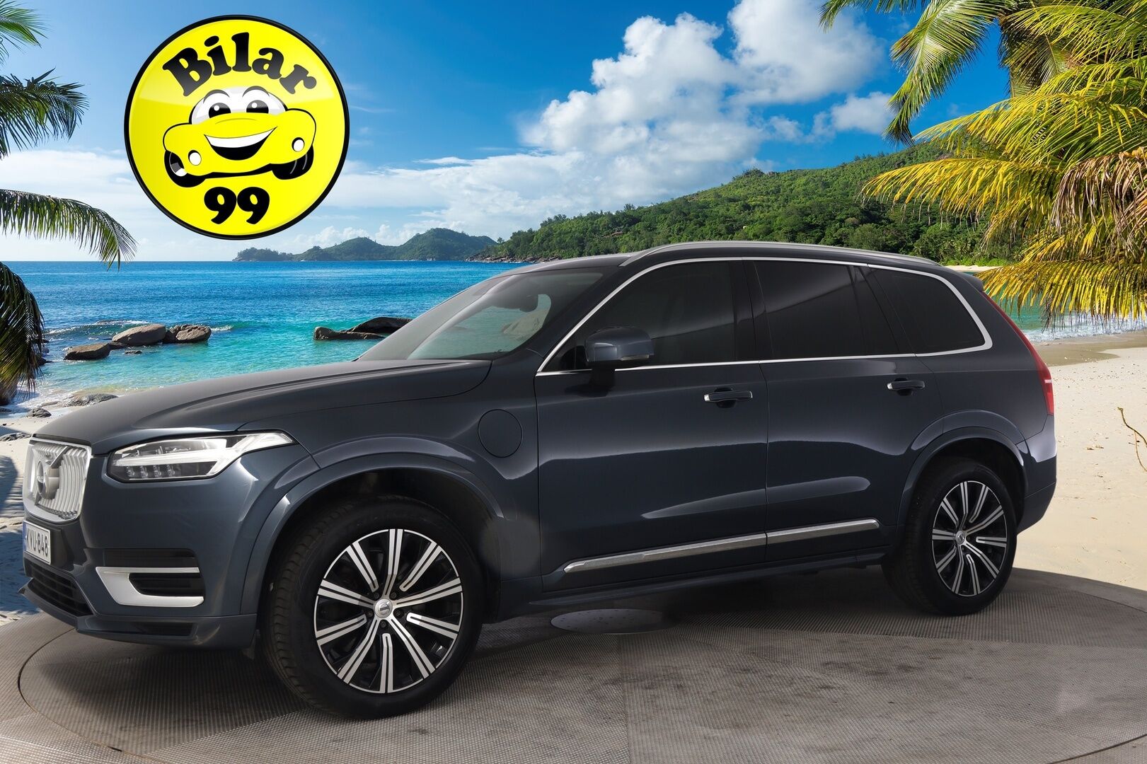Volvo XC90 2020 T8 Inscription / Adapt.Vakkari / P-kamera / Webasto / Muistipenkit hieronnalla ja tuuletuksella / 7P / Koukku / Mustat nahat / DIgimittaristo / - *Juuri saapunut / 2x renkaat & alumiinivanteet / Merkkihuollettu*