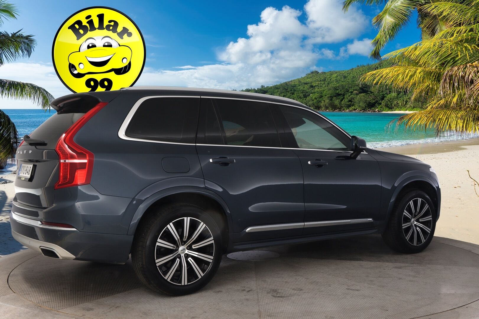 Volvo XC90 2020 T8 Inscription / Adapt.Vakkari / P-kamera / Webasto / Muistipenkit hieronnalla ja tuuletuksella / 7P / Koukku / Mustat nahat / DIgimittaristo / - *Juuri saapunut / 2x renkaat & alumiinivanteet / Merkkihuollettu*