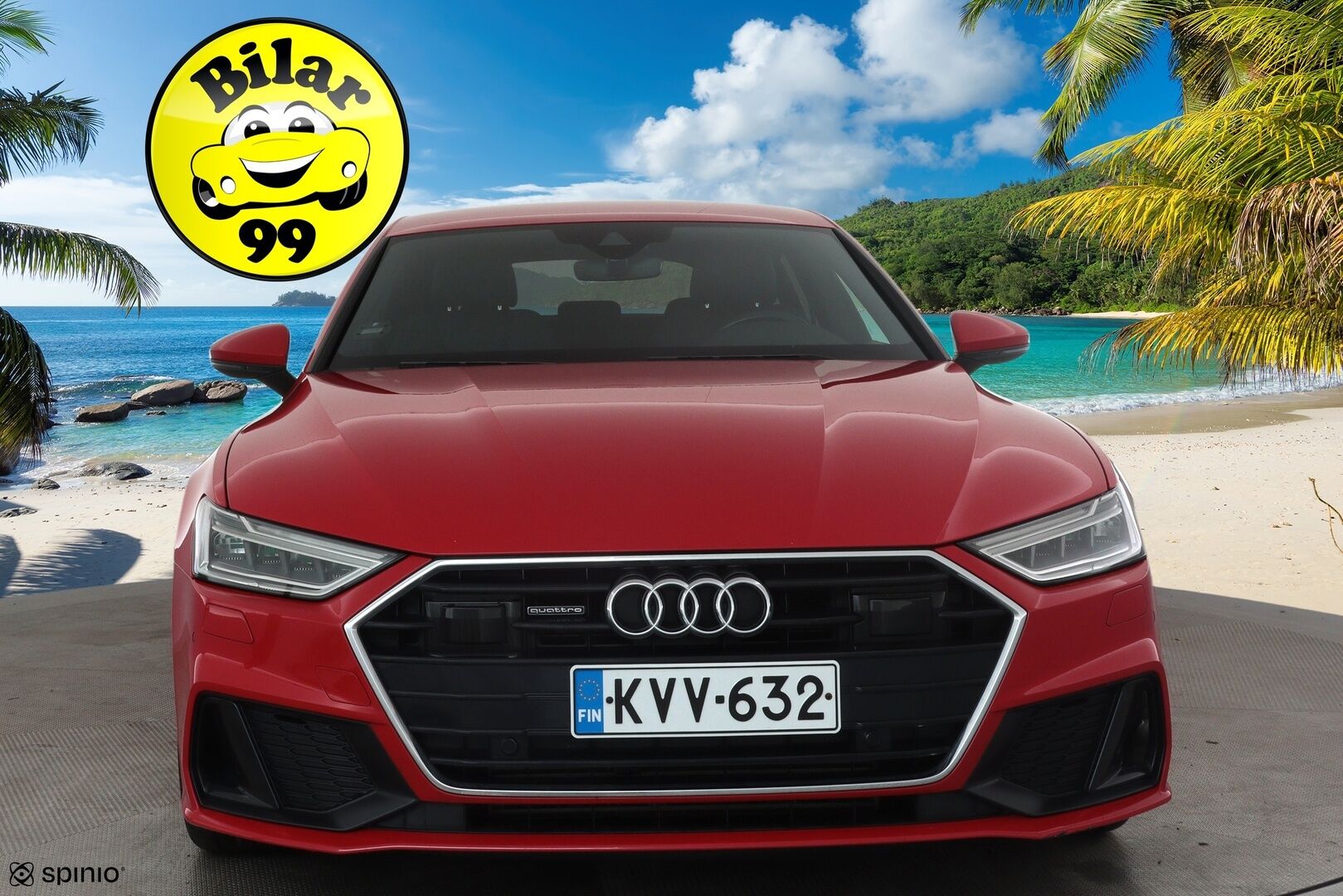 Audi A7 2021 Business Sport 50 TFSI e Quattro S Tronic S-Line *ACC / P.tutkat / Sporttipenkit / Navi / LED / Puolinahat* - Kahdet renkaat aluvanteilla