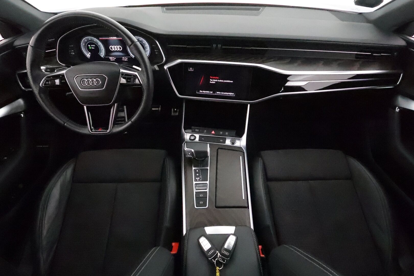 Audi A7 2021 Business Sport 50 TFSI e Quattro S Tronic S-Line *ACC / P.tutkat / Sporttipenkit / Navi / LED / Puolinahat* - Kahdet renkaat aluvanteilla