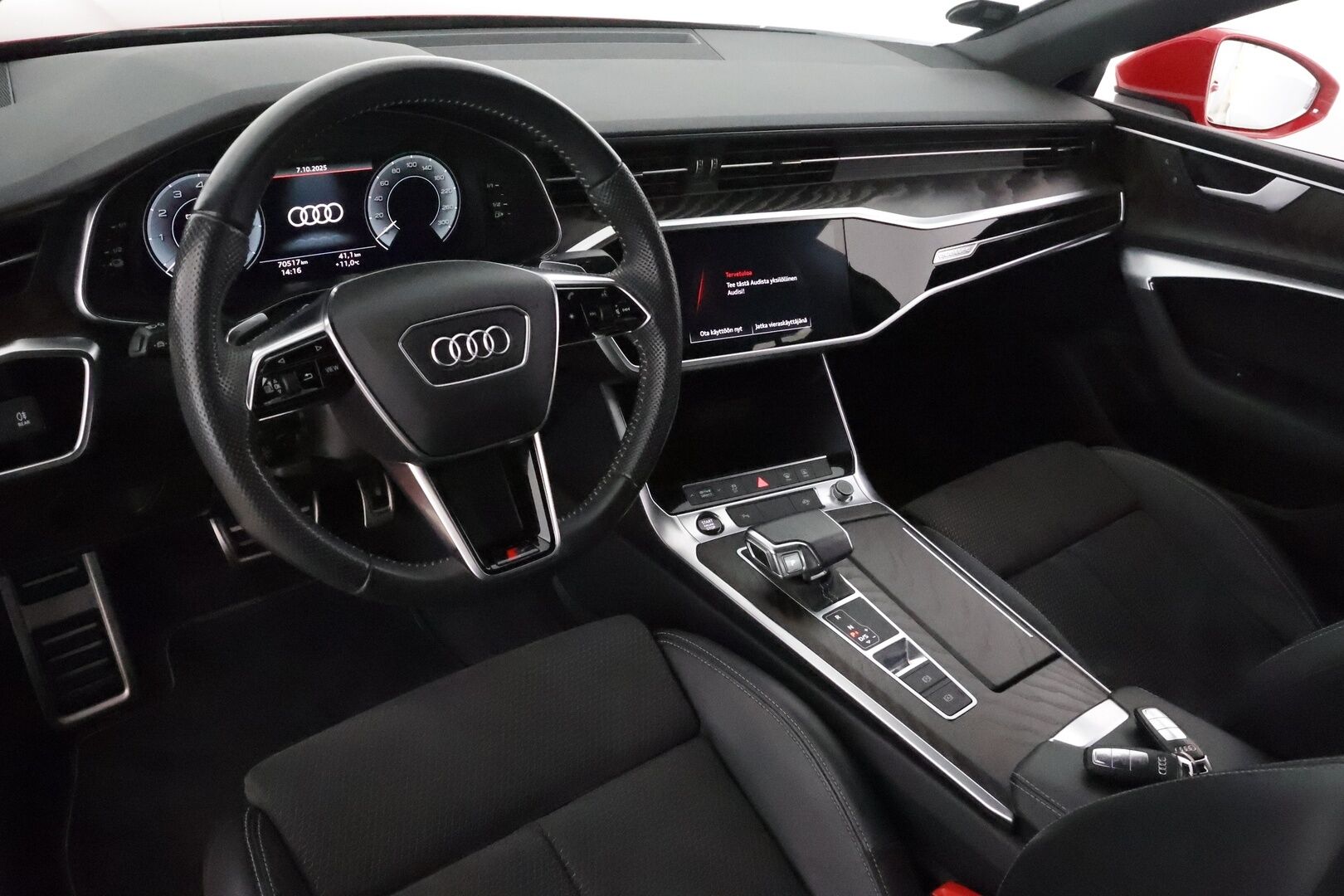Audi A7 2021 Business Sport 50 TFSI e Quattro S Tronic S-Line *ACC / P.tutkat / Sporttipenkit / Navi / LED / Puolinahat* - Kahdet renkaat aluvanteilla