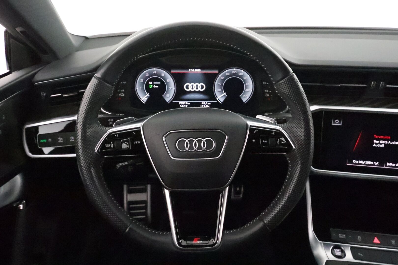Audi A7 2021 Business Sport 50 TFSI e Quattro S Tronic S-Line *ACC / P.tutkat / Sporttipenkit / Navi / LED / Puolinahat* - Kahdet renkaat aluvanteilla