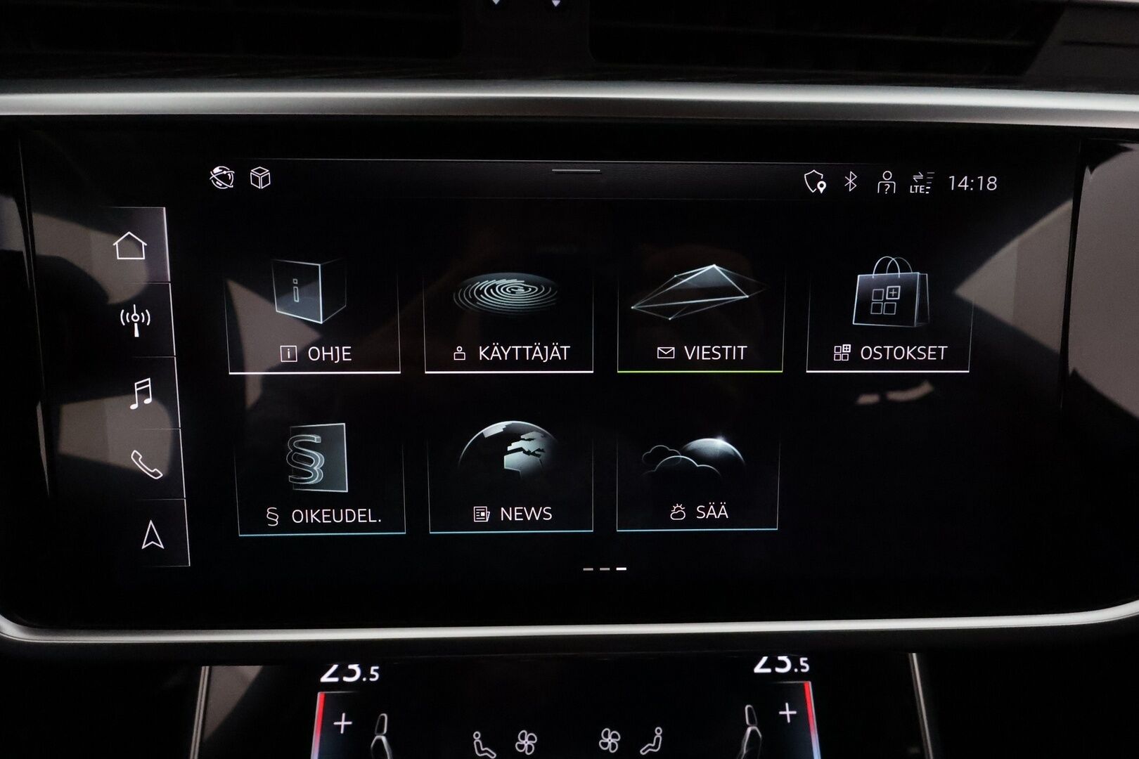 Audi A7 2021 Business Sport 50 TFSI e quattro S tronic Electrified Edition S Line * Adapt.Vakkari / LED / Puolinahkasisusta / Sporttipenkit / Navi - S Line / Akku kuntotarkastettu / Kahdet renkaat aluvanteilla / Digital Cockpit / Huippuvarusteet!