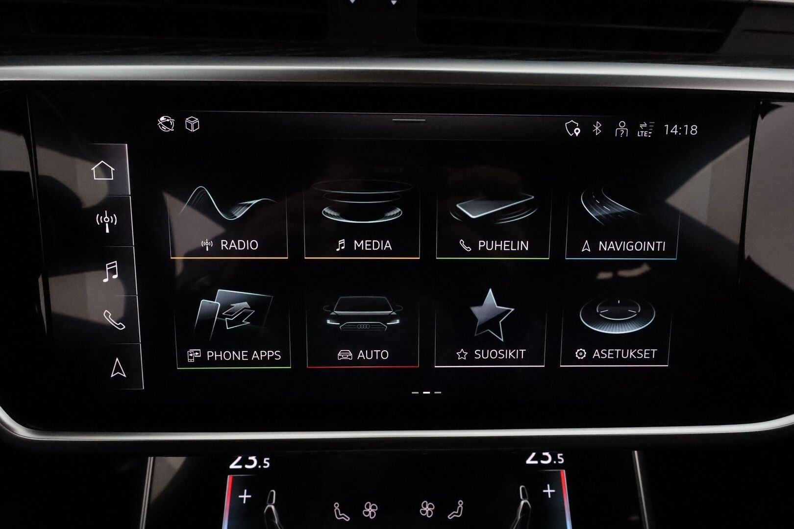 Audi A7 2021 Business Sport 50 TFSI e Quattro S Tronic S-Line *ACC / P.tutkat / Sporttipenkit / Navi / LED / Puolinahat* - Kahdet renkaat aluvanteilla
