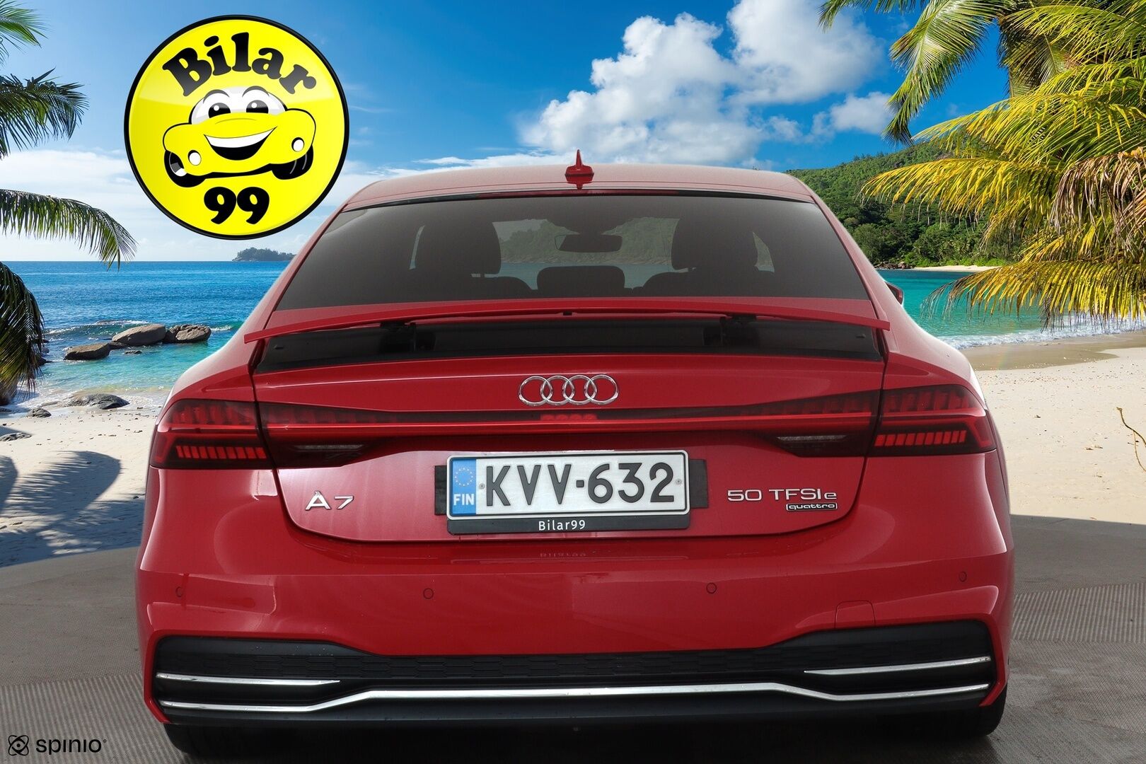 Audi A7 2021 Business Sport 50 TFSI e Quattro S Tronic S-Line *ACC / P.tutkat / Sporttipenkit / Navi / LED / Puolinahat* - Kahdet renkaat aluvanteilla