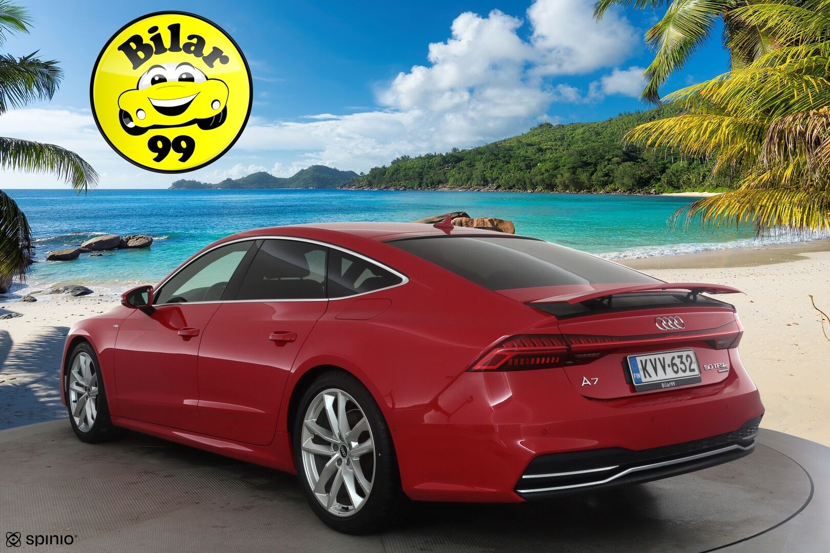 Audi A7 2021 Business Sport 50 TFSI e Quattro S Tronic S-Line *ACC / P.tutkat / Sporttipenkit / Navi / LED / Puolinahat* - Kahdet renkaat aluvanteilla