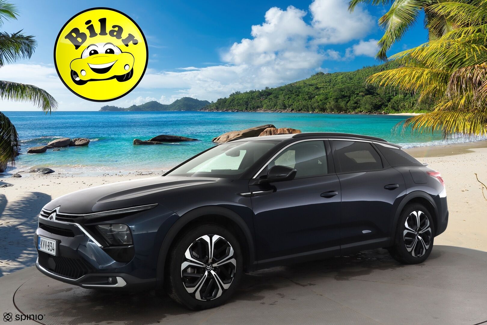 Citroen C5 X 2024 Plugin Hybrid 225 Shine Pack Business EAT8 Automaatti - | ACC | Muistipenkki | HUD | 360 | Lisälämmitin | LED | Nahkaverhoilu | Kaistavahti | Keyless | Apple&Android | 1-om Suomi-auto | Kahdet renkaat |