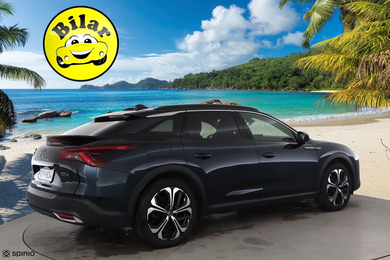 Citroen C5 X 2024 Plugin Hybrid 225 Shine Pack Business EAT8 Automaatti - | ACC | Muistipenkki | HUD | 360 | Lisälämmitin | LED | Nahkaverhoilu | Kaistavahti | Keyless | Apple&Android | 1-om Suomi-auto | Kahdet renkaat |