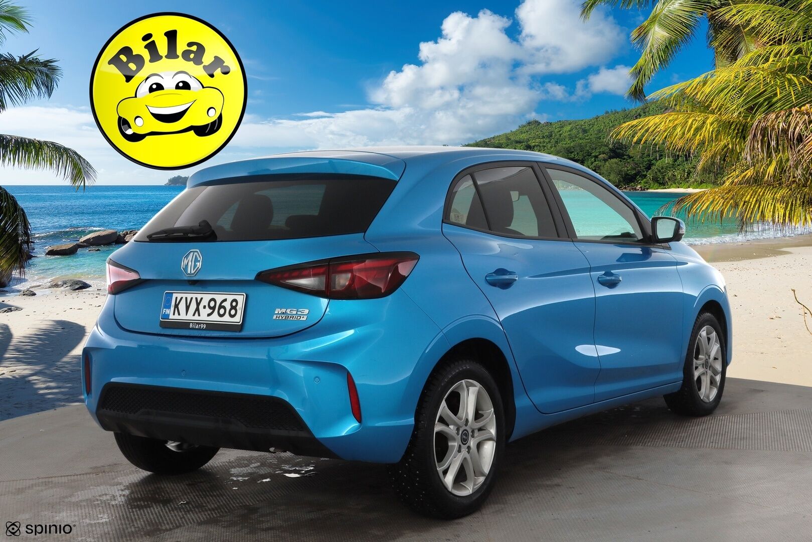 MG MG3 2025 MG3 Hybrid+ Luxury - | ACC | 360° kamera | Puolinahat | LED | Keyless | Lane Assist | BSM | Lämm. ratti | Apple & Android | 1-om suomiauto | Merkkihuollot | 2x renkaat aluin | - KORKO VAIN 3,99 %
