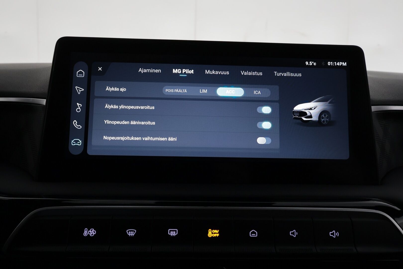 MG MG3 2025 MG3 Hybrid+ Luxury - | ACC | 360° kamera | Puolinahat | LED | Keyless | Lane Assist | BSM | Lämm. ratti | Apple & Android | 1-om suomiauto | Merkkihuollot | 2x renkaat aluin | - KORKO VAIN 3,99 %