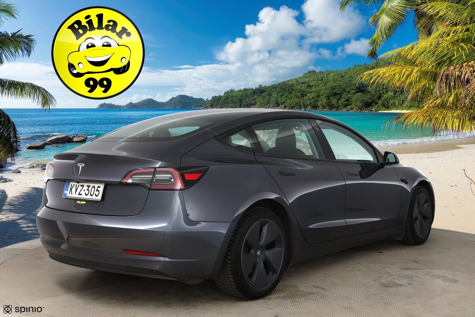 Tesla Model 3 2023 Standard Range Plus / Autopilot / Matrix-LED / Premium Audio / Navi - Lämpöpumppu / Lasikatto / P-Kamera / Sähköpenkit