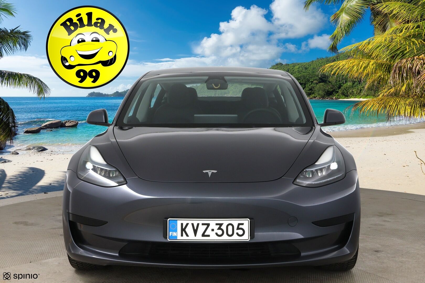 Tesla Model 3 2023 Standard Range Plus / Autopilot / Matrix-LED / Premium Audio / Navi - Lämpöpumppu / Lasikatto / P-Kamera / Sähköpenkit