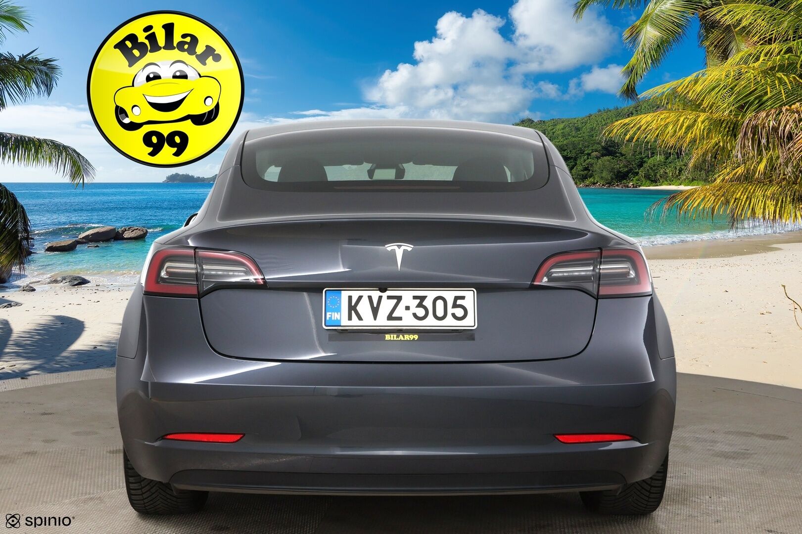 Tesla Model 3 2023 Standard Range Plus / Autopilot / Matrix-LED / Premium Audio / Navi - Lämpöpumppu / Lasikatto / P-Kamera / Sähköpenkit