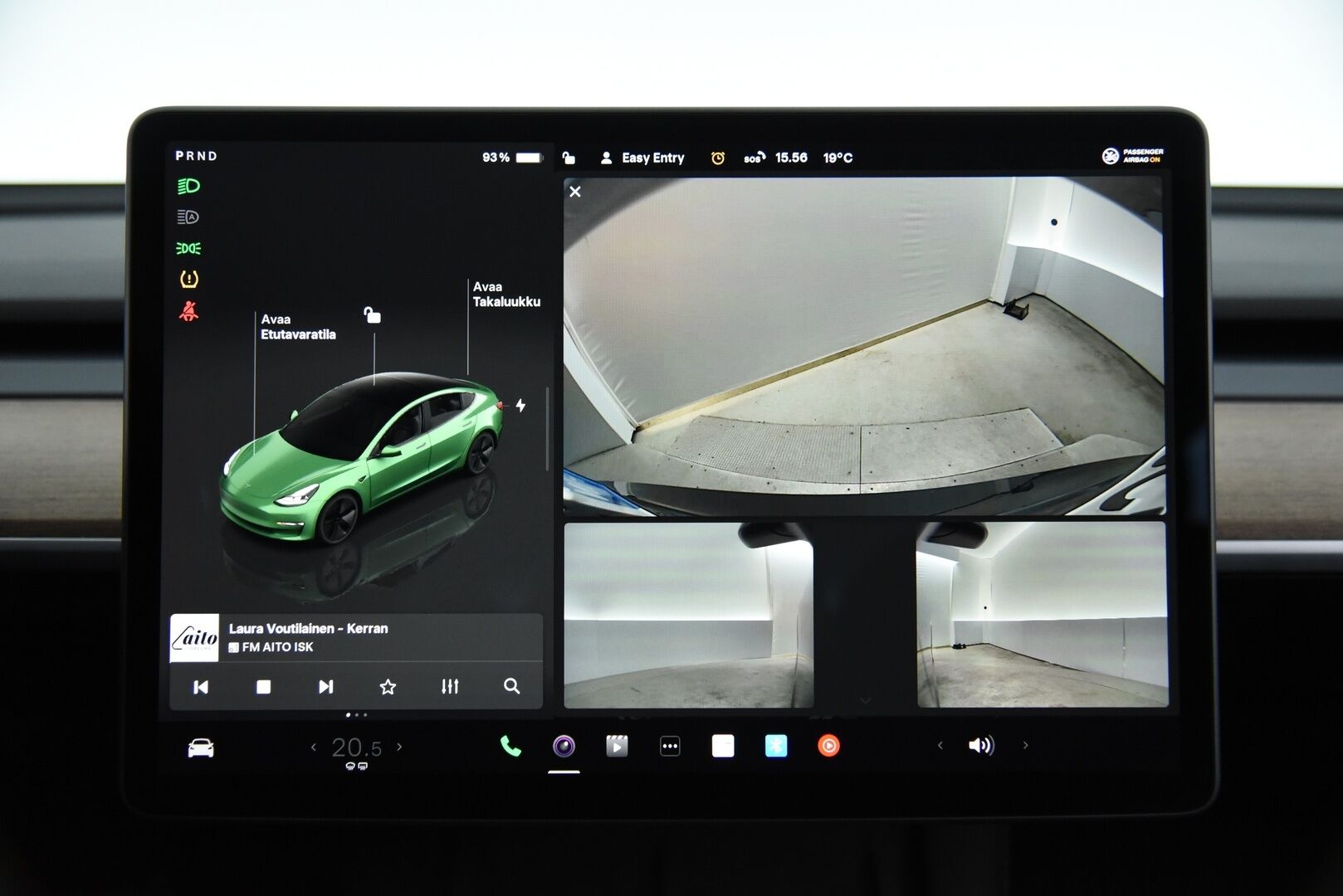 Tesla Model 3 2023 Standard Range Plus / Autopilot / Matrix-LED / Premium Audio / Navi - Lämpöpumppu / Lasikatto / P-Kamera / Sähköpenkit