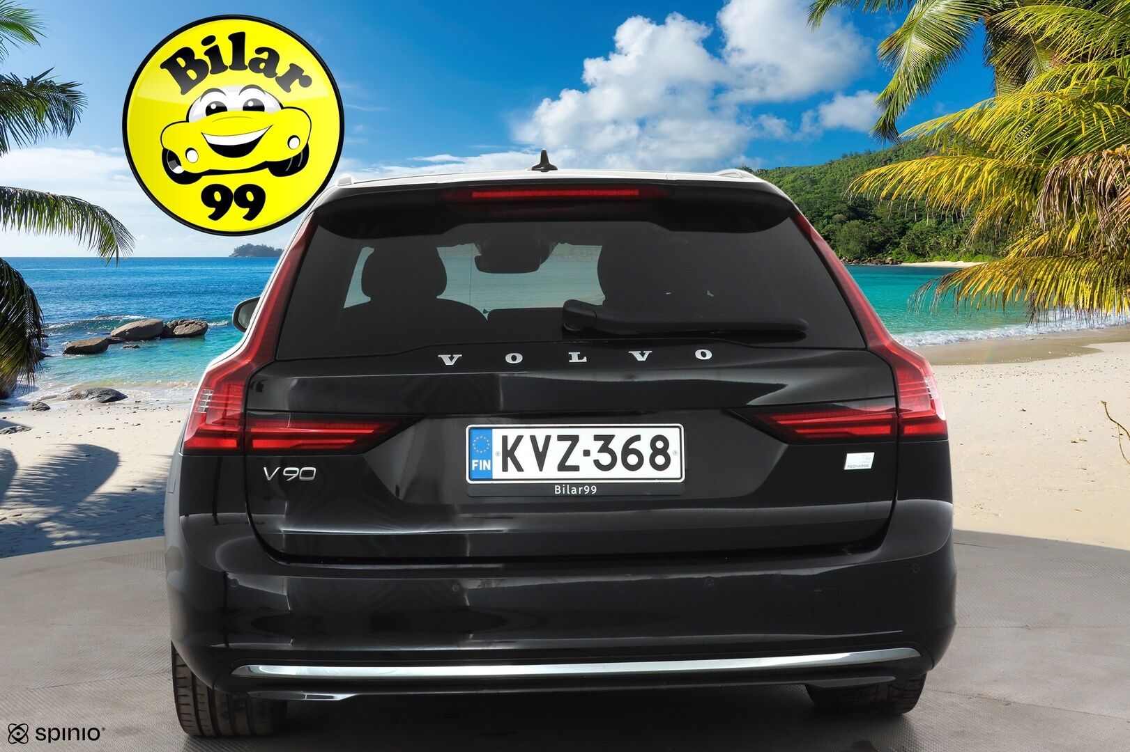 Volvo V90 2021 T6 Recharge AWD Inscription Expression * ACC / Webasto / Puolinahat / P.kamera / LED / Keyless * - Kahdet renkaat aluvanteilla / Merkkihuollettu